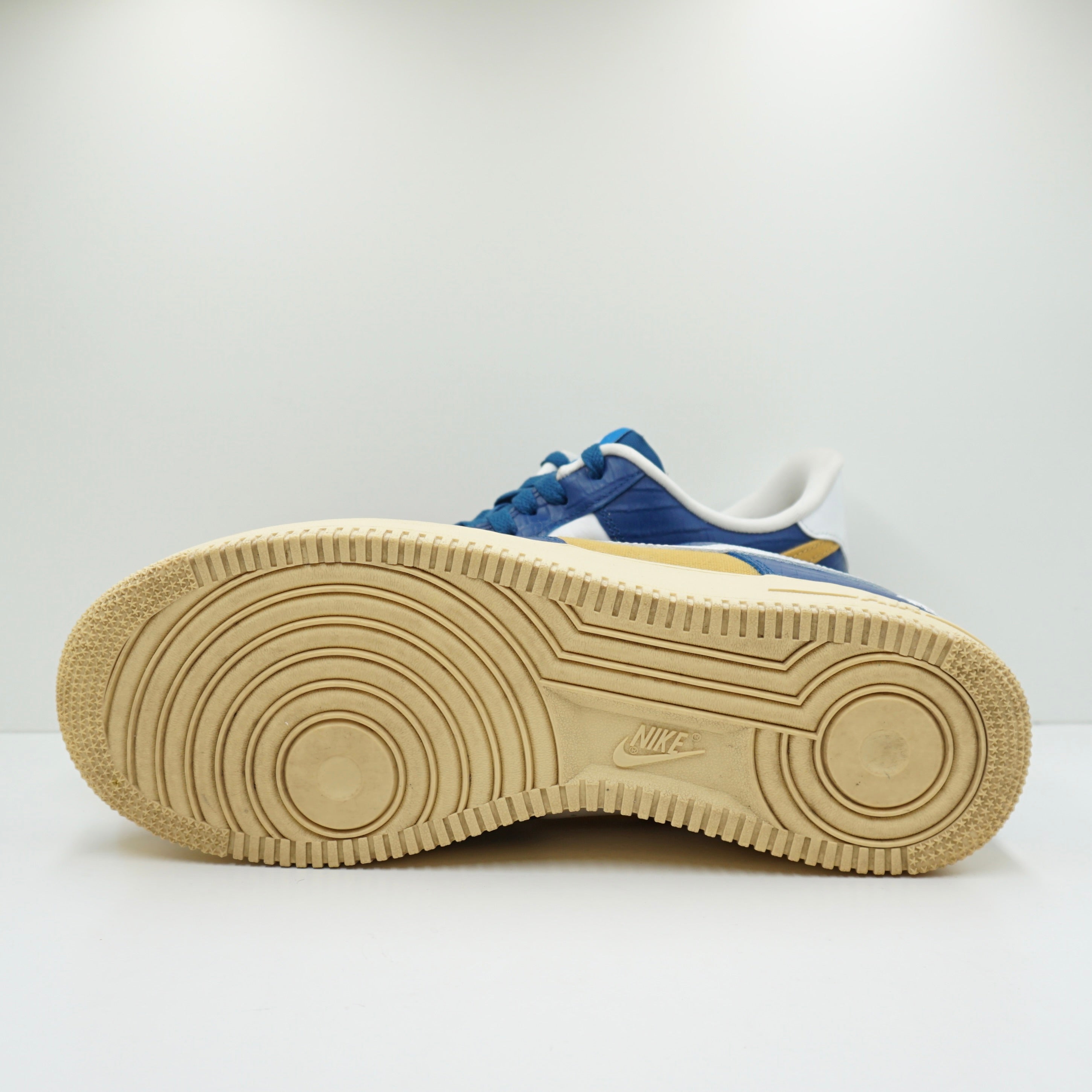 Nike Air Force 1 Low SP Undefeated 5 On It Blue Yellow Croc