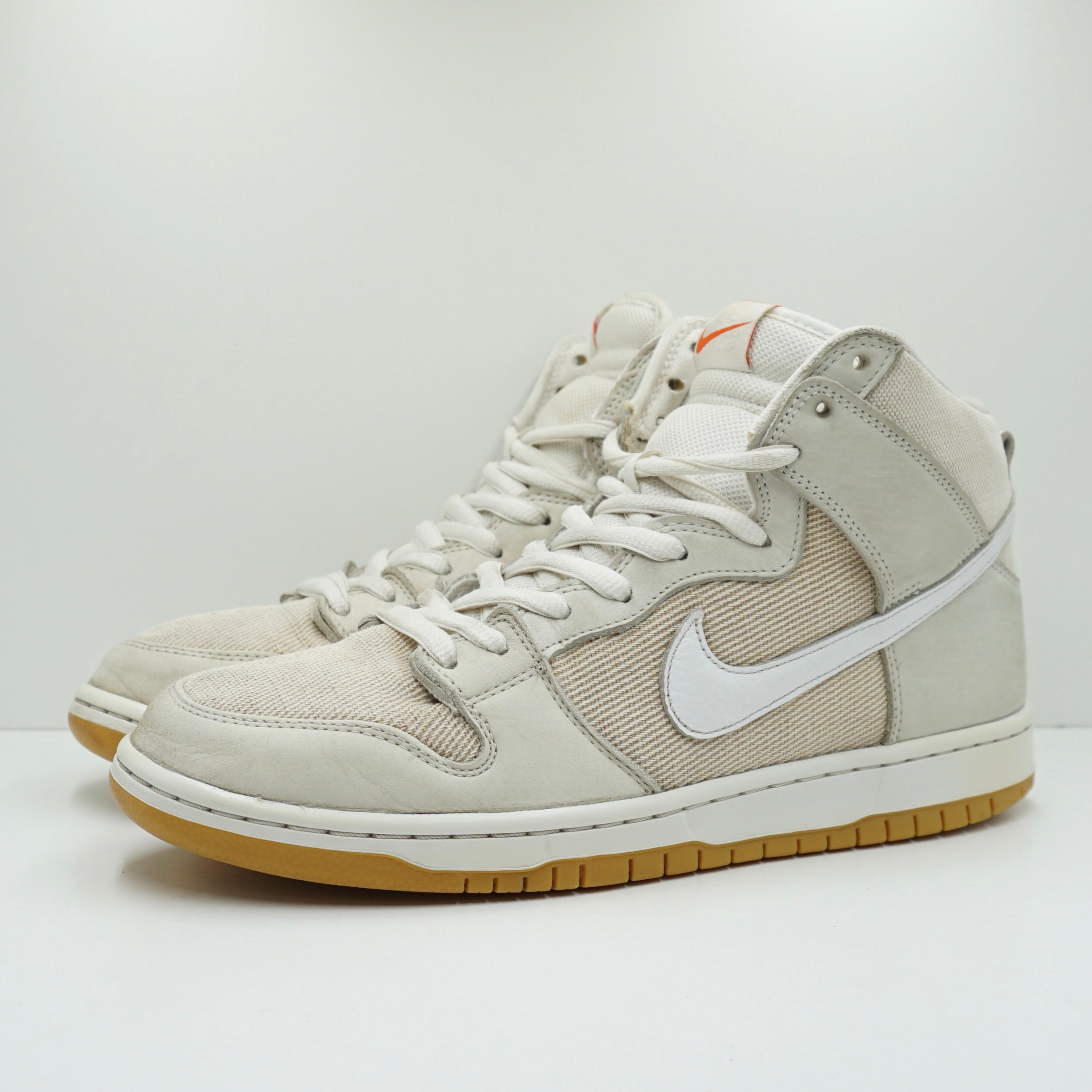 Nike SB Dunk High Pro ISO Orange Label Unbleached Natural