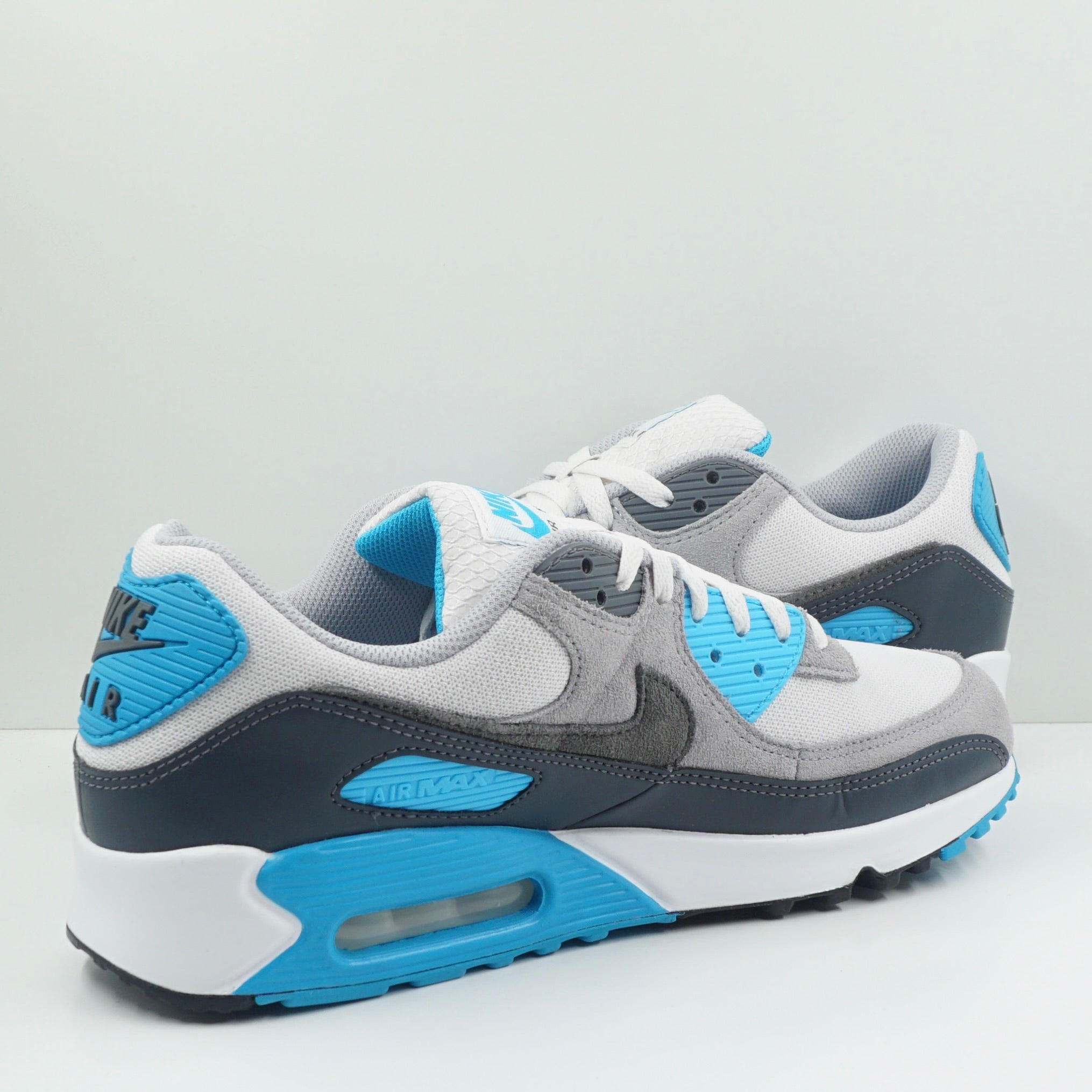 Nike Air Max 90 Platinum Tint Blue Lightning