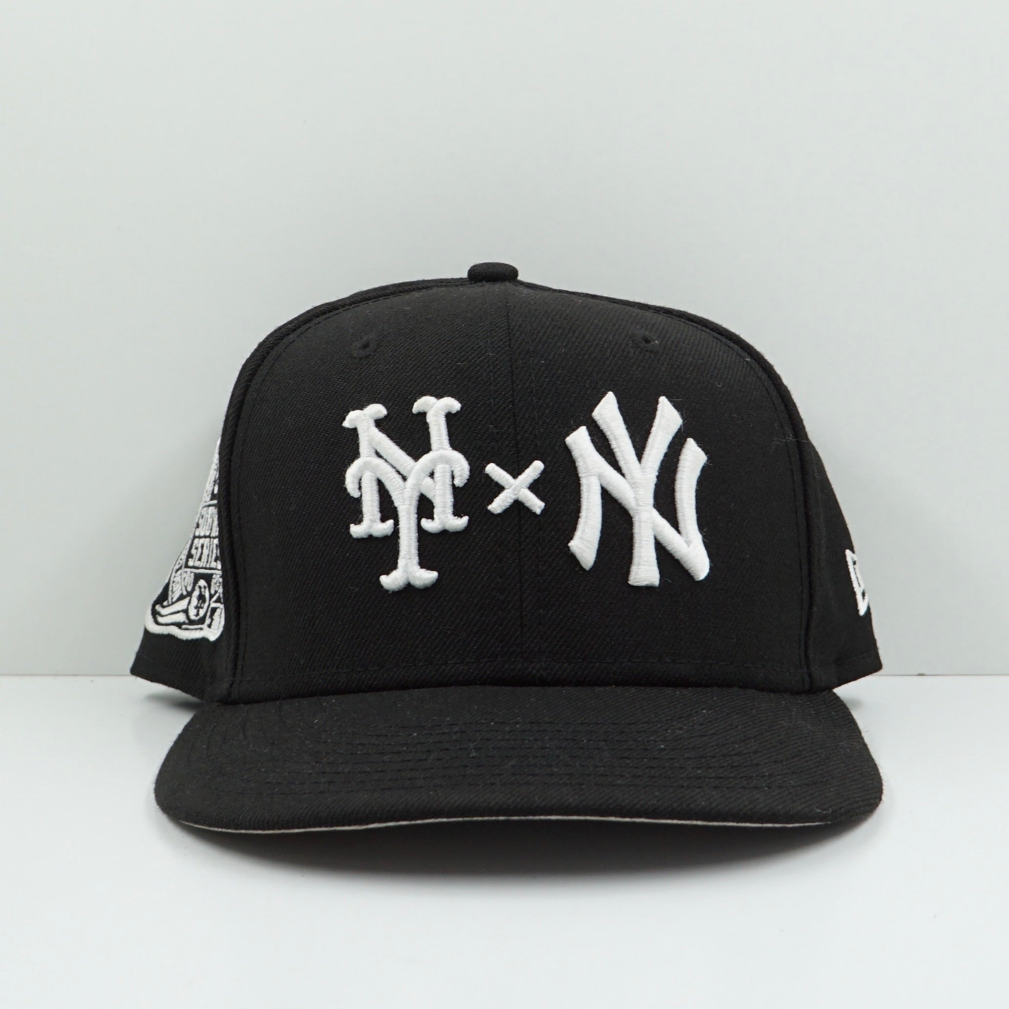 New Era Cooperstown Collection Subway Series New York Yankees x New York Mets Black Fitted Cap