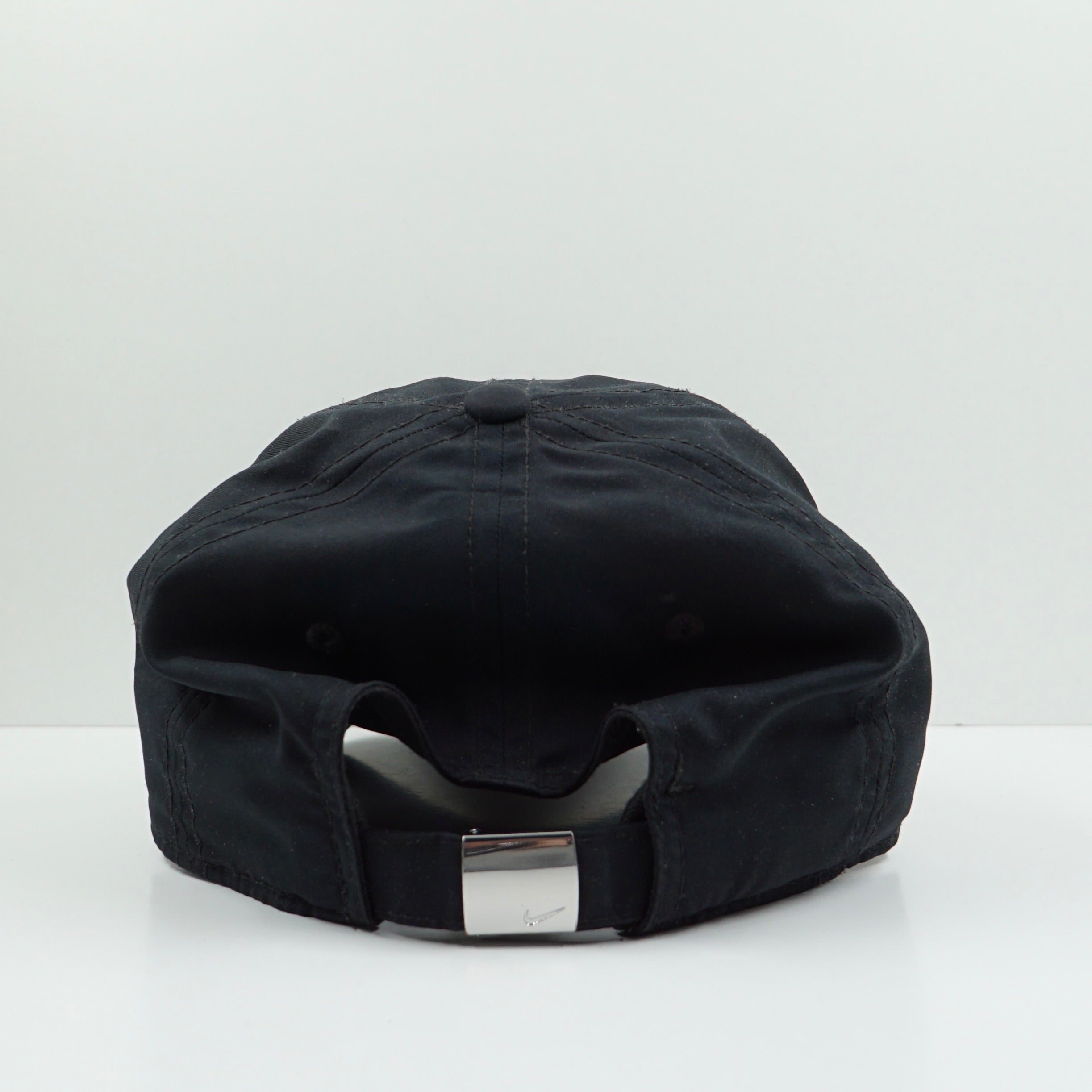 Nike Dri-FIT Club Unstructured Metal Swoosh Black Adjustable Cap