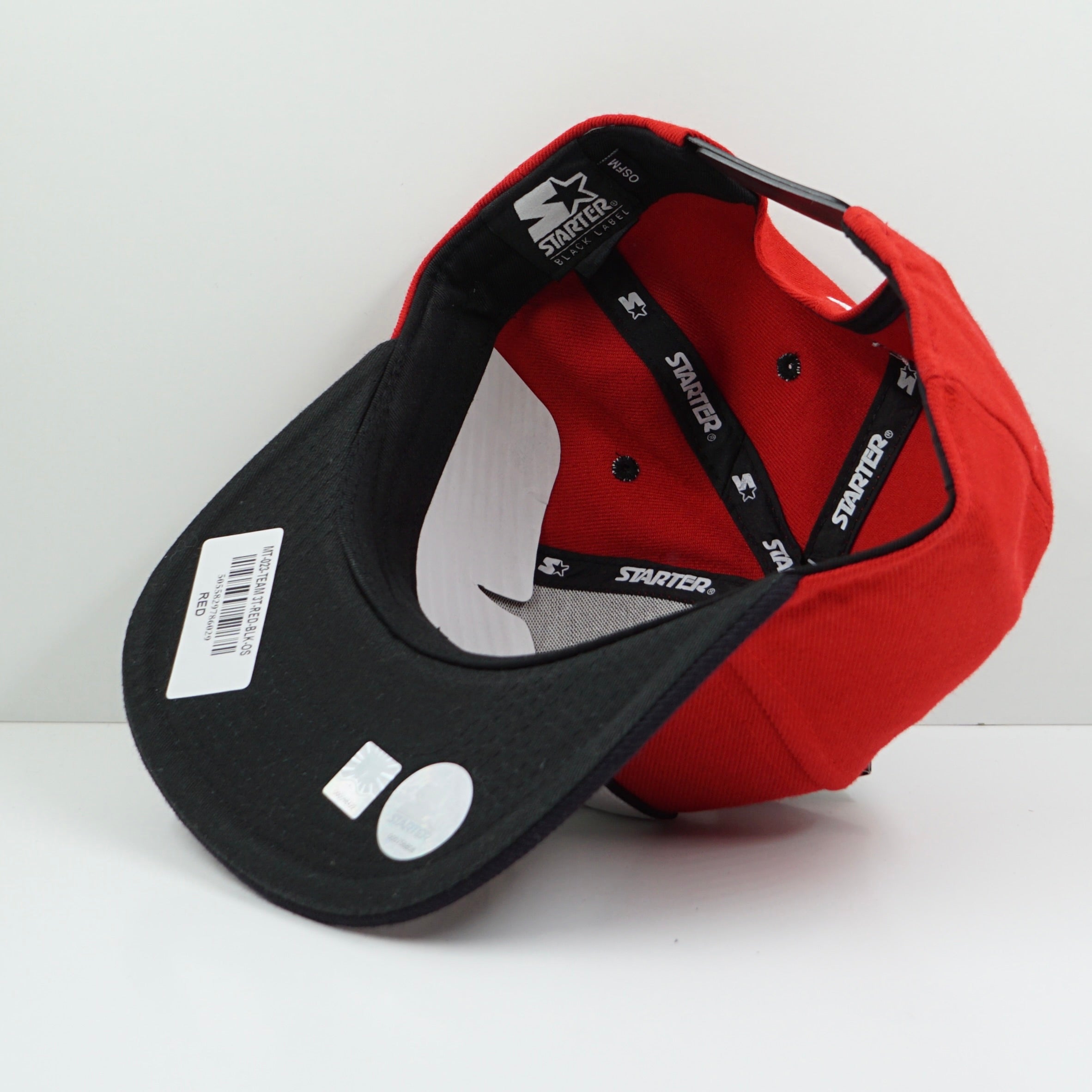 Starter Black Label MTV Red Black Snapback Cap