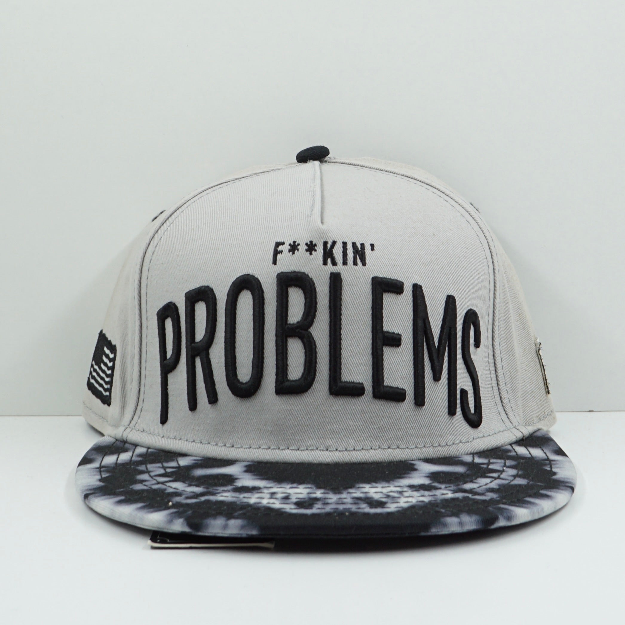 Cayler & Sons F**kin Problems Grey Snapback Cap