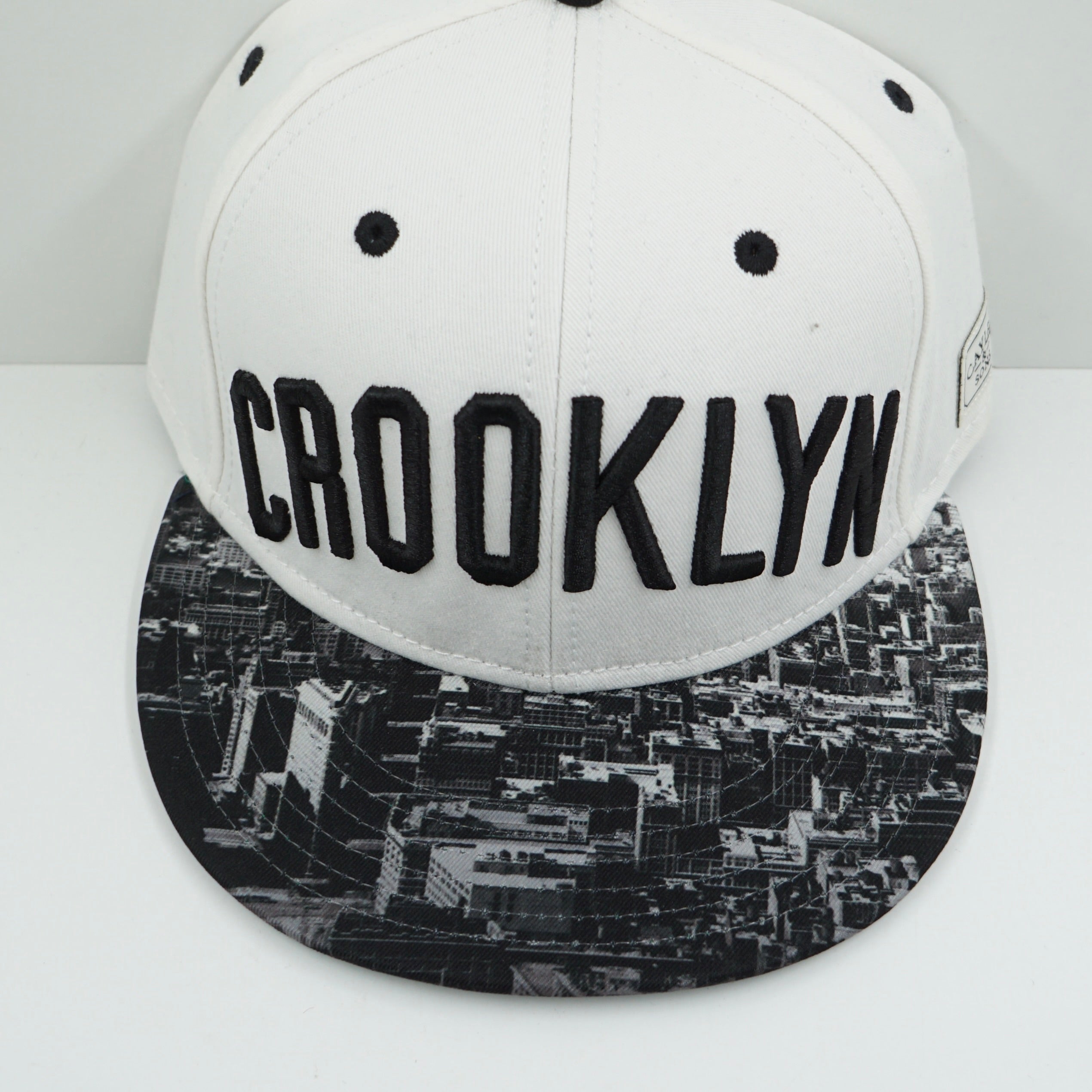 Cayler & Sons Crooklyn White Snapback Cap