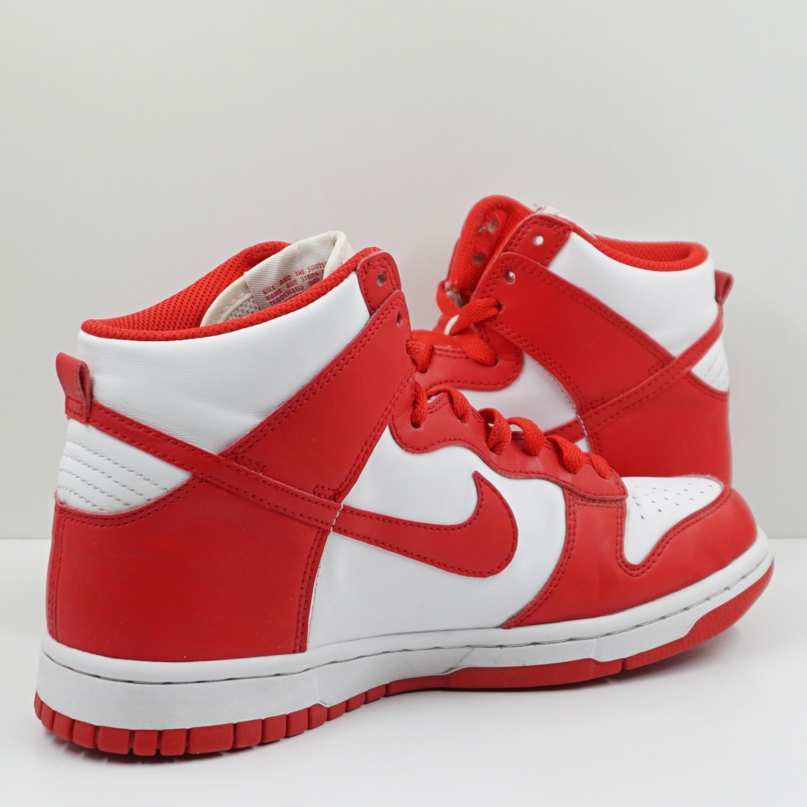 Nike Dunk High Championship White Red (White Tongue Tag) (GS)