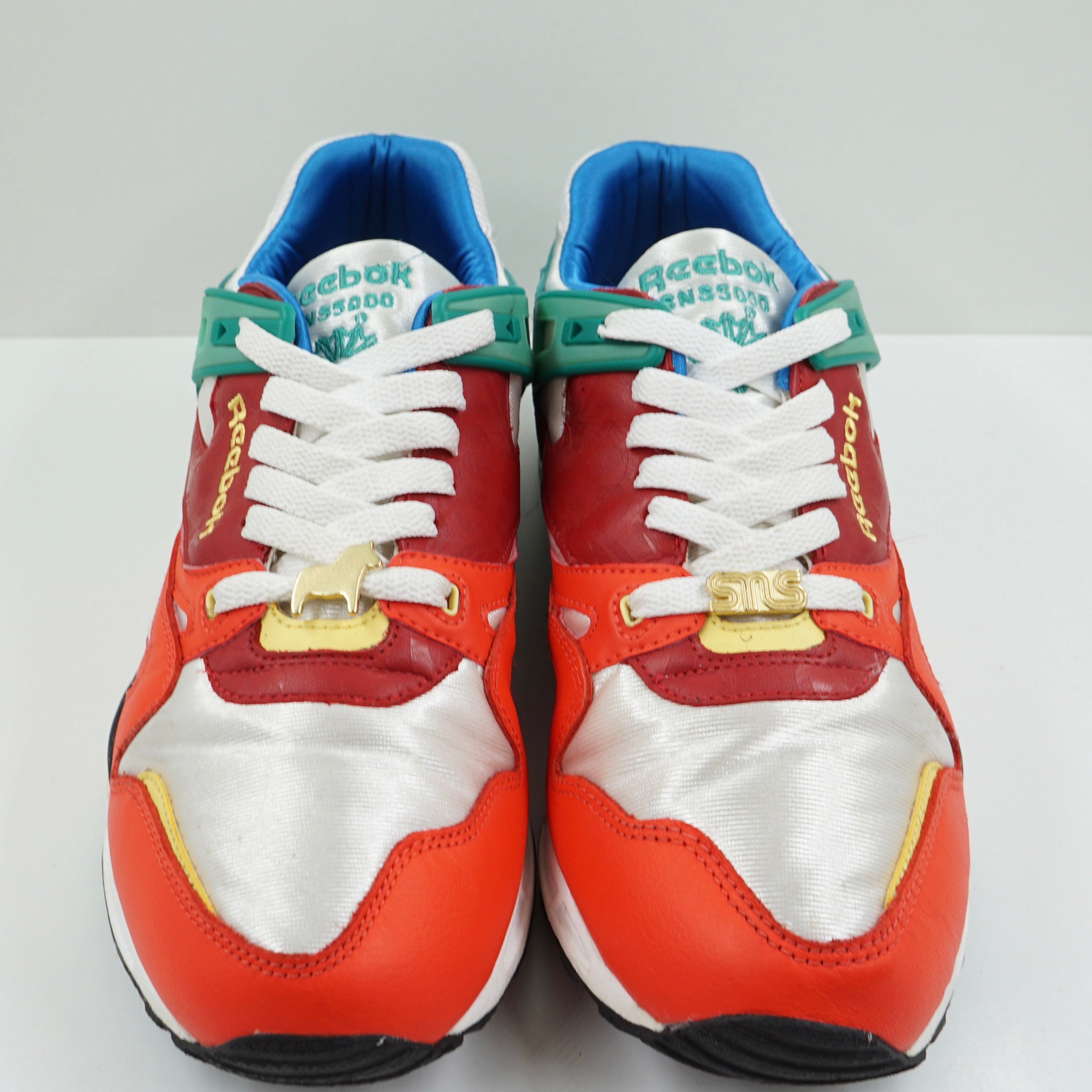 Reebok Sneakersnstuff x ERS 5000 White Red Turquoise
