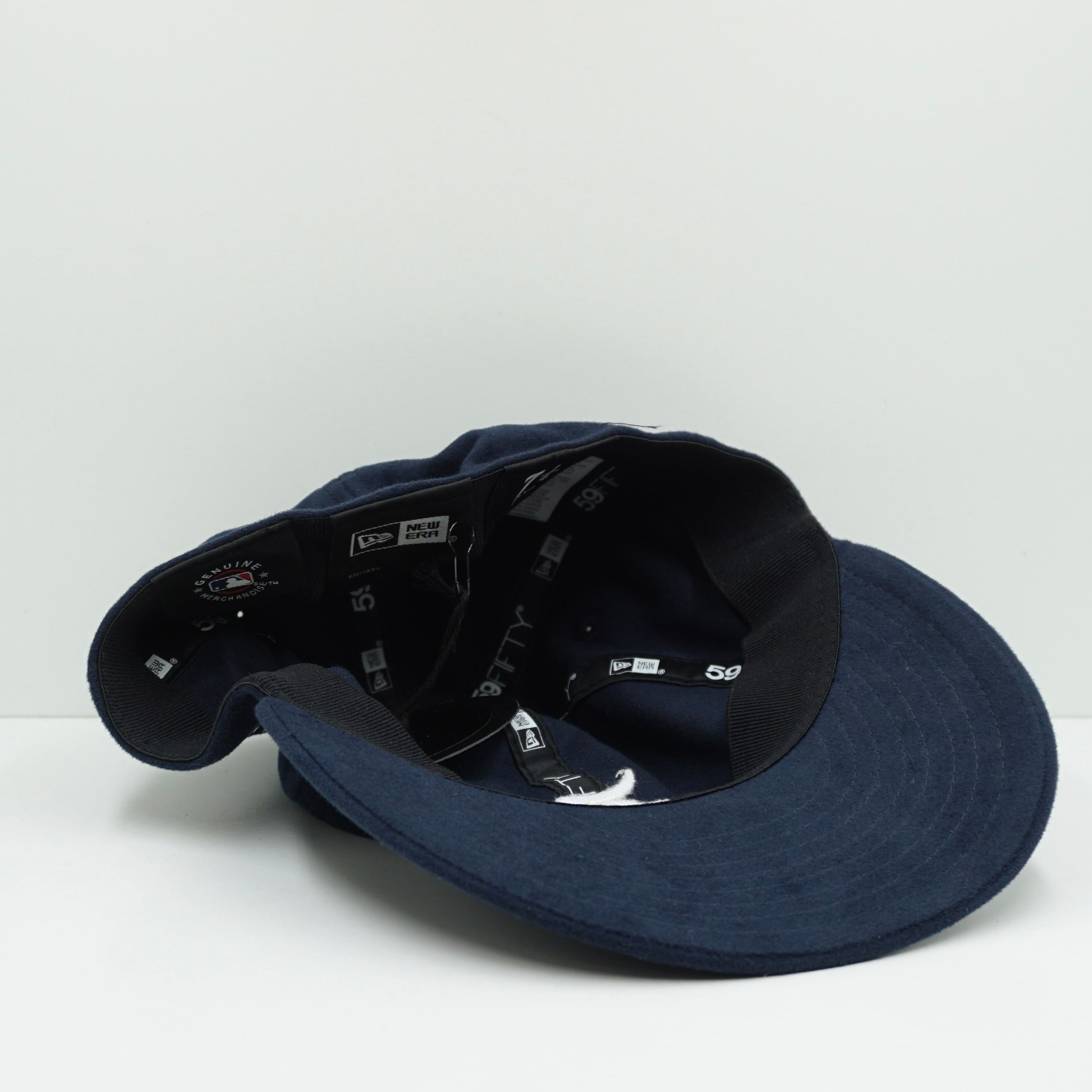 New Era Detroit Tigers Navy Moleskin Retro Crown Relaxed Heritage Fitted Cap