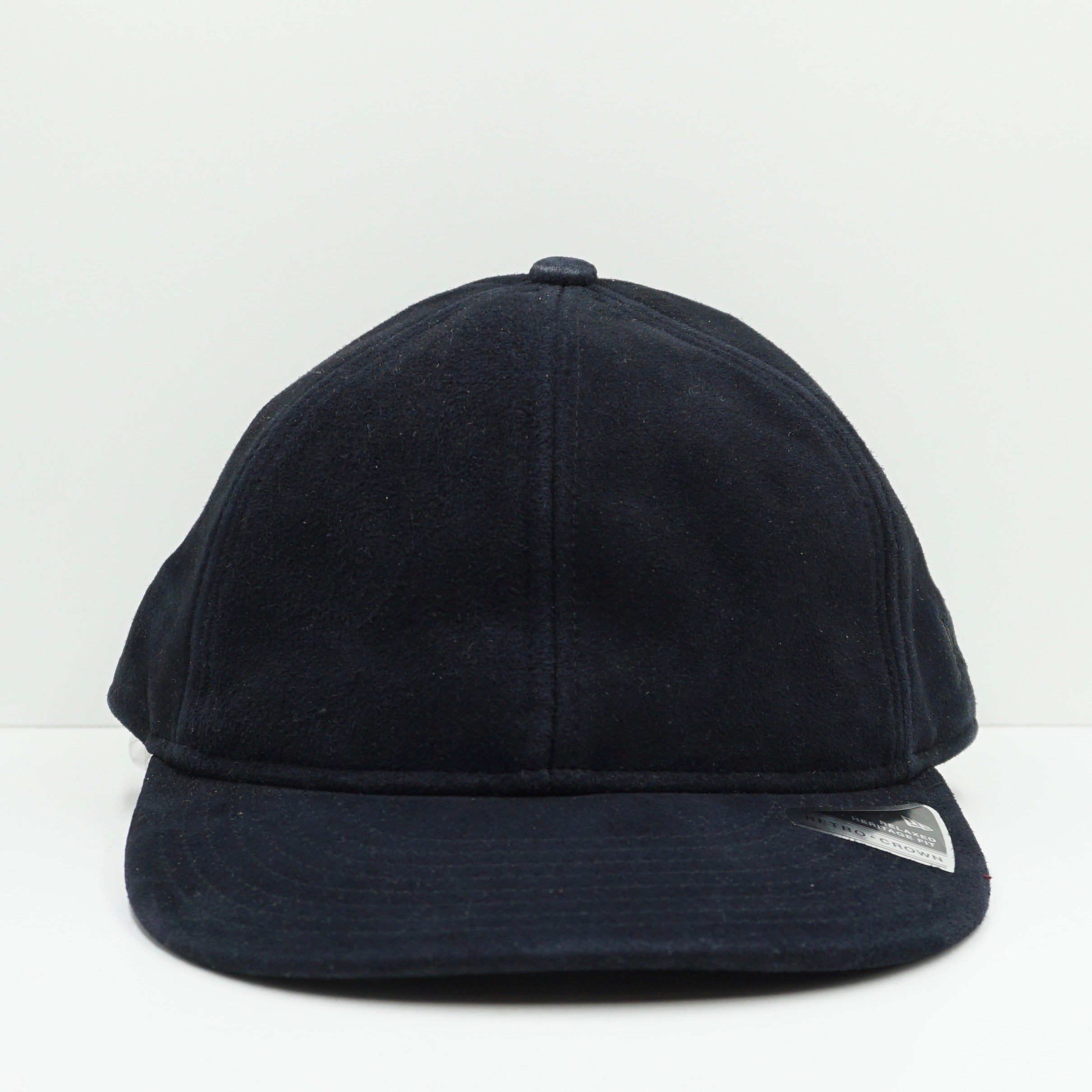 New Era Dark Navy Suede Retro Crown Adjustable Cap