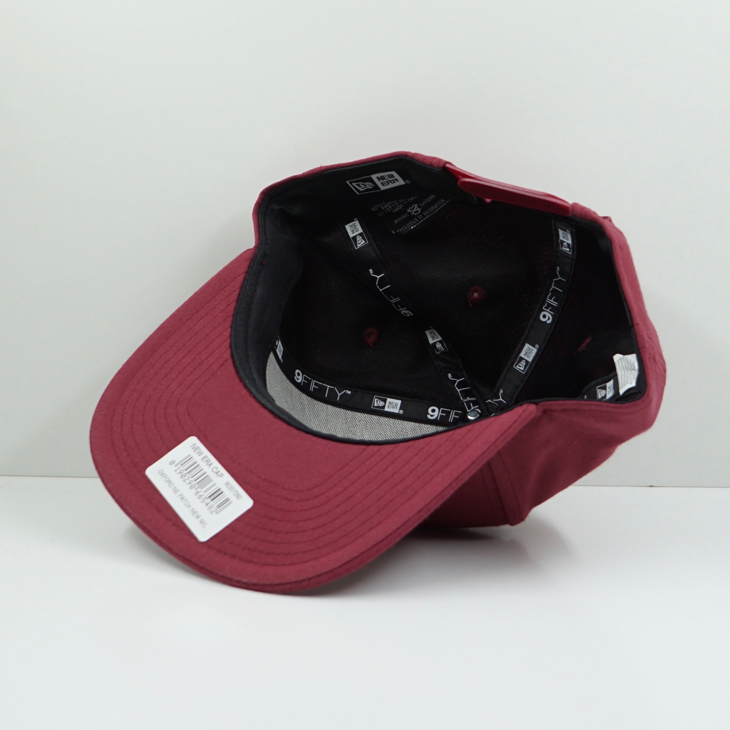 New Era Red Original Fit Snapback Cap