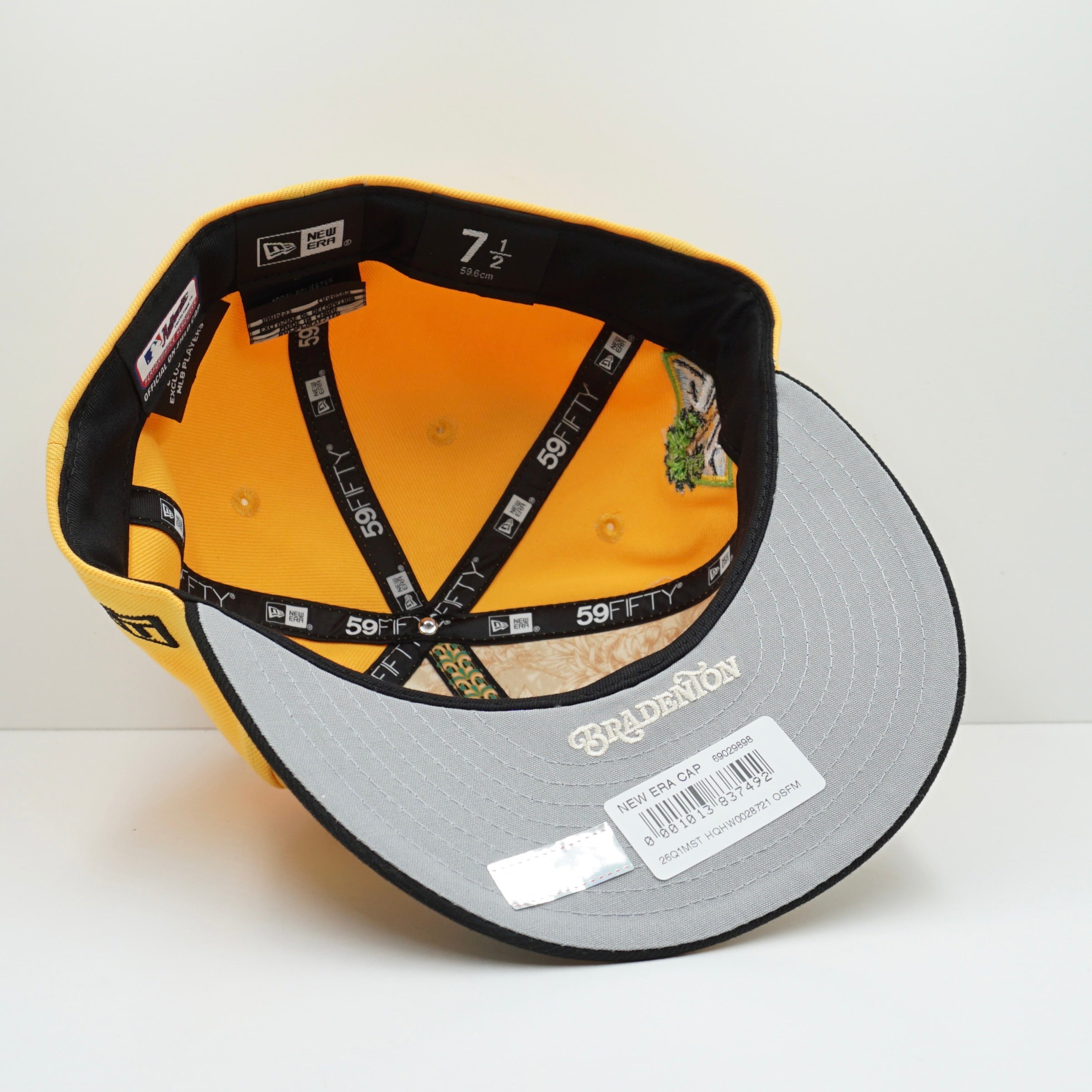 New Era Pittsburgh Pirates Spring Training 2026 Yellow Black Fitted Cap