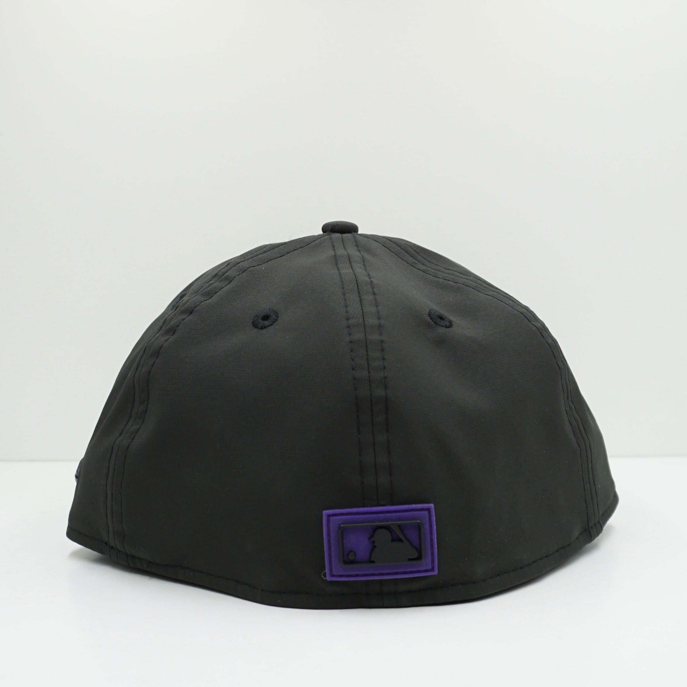 New Era Colorado Rockies MLB Black Purple Fitted Cap