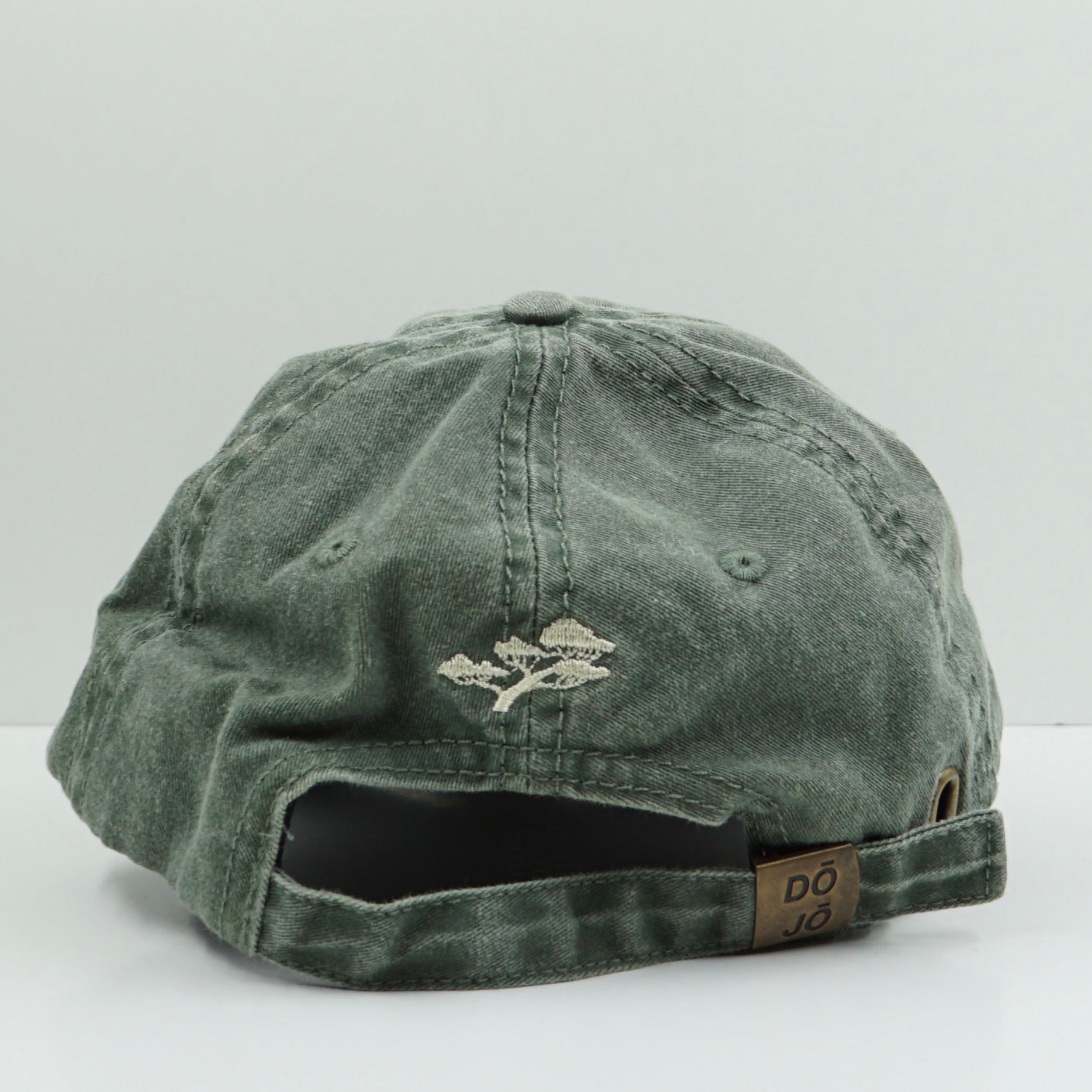 DO JO Washed Green Adjustable Cap