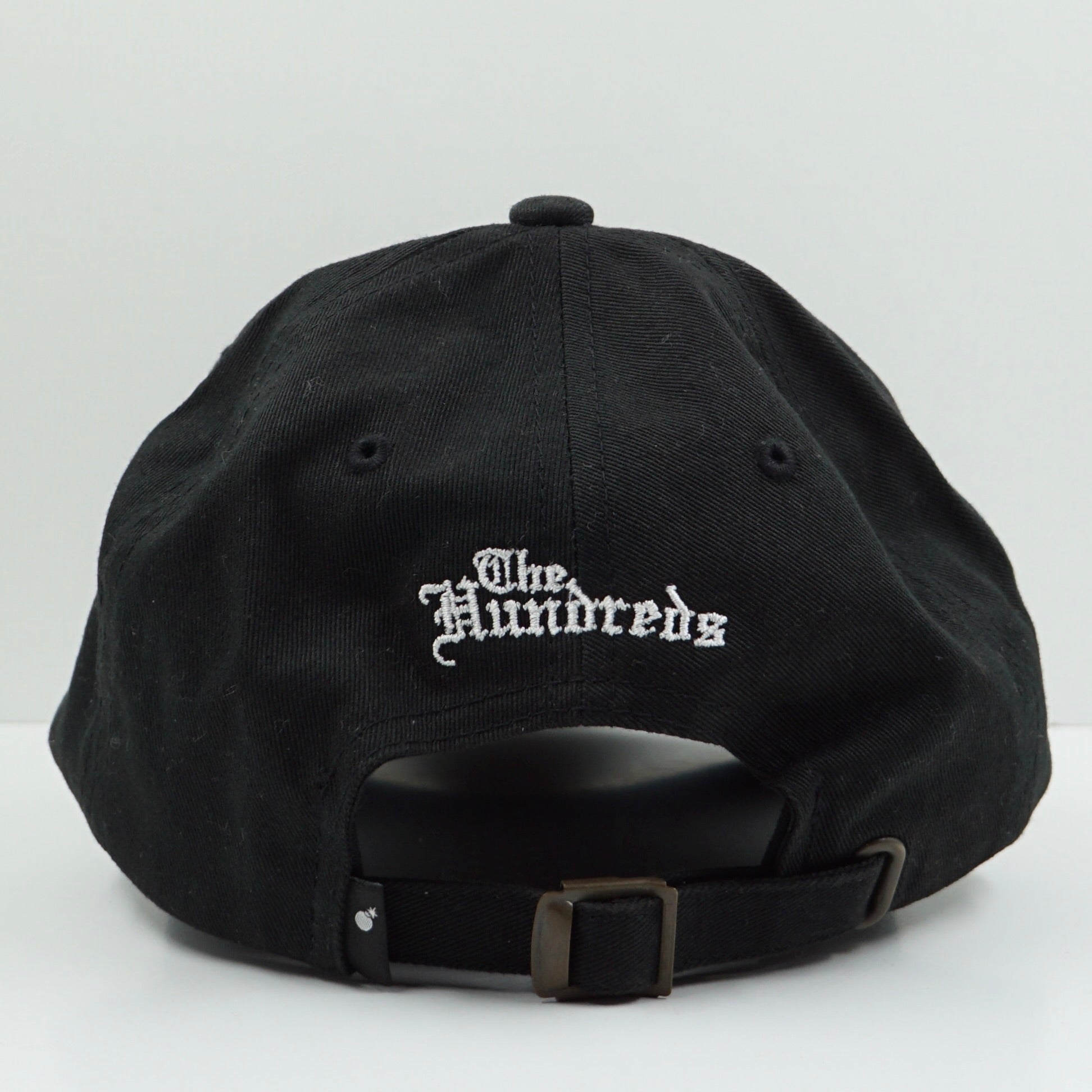 The Hundreds Rose Black Adjustable Cap