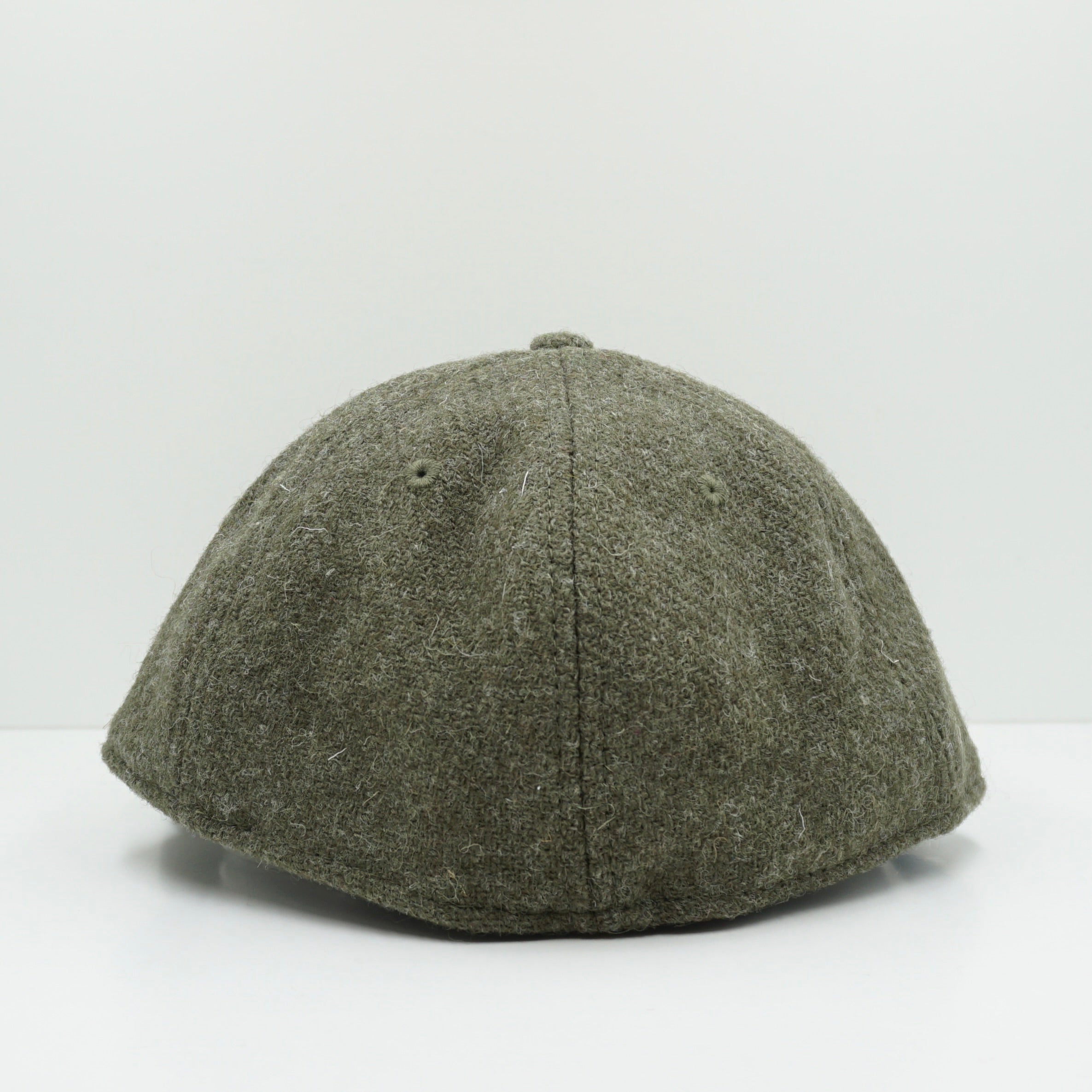 New Era Logo Harris Tweed Relaxed Heritage Green Fitted Cap