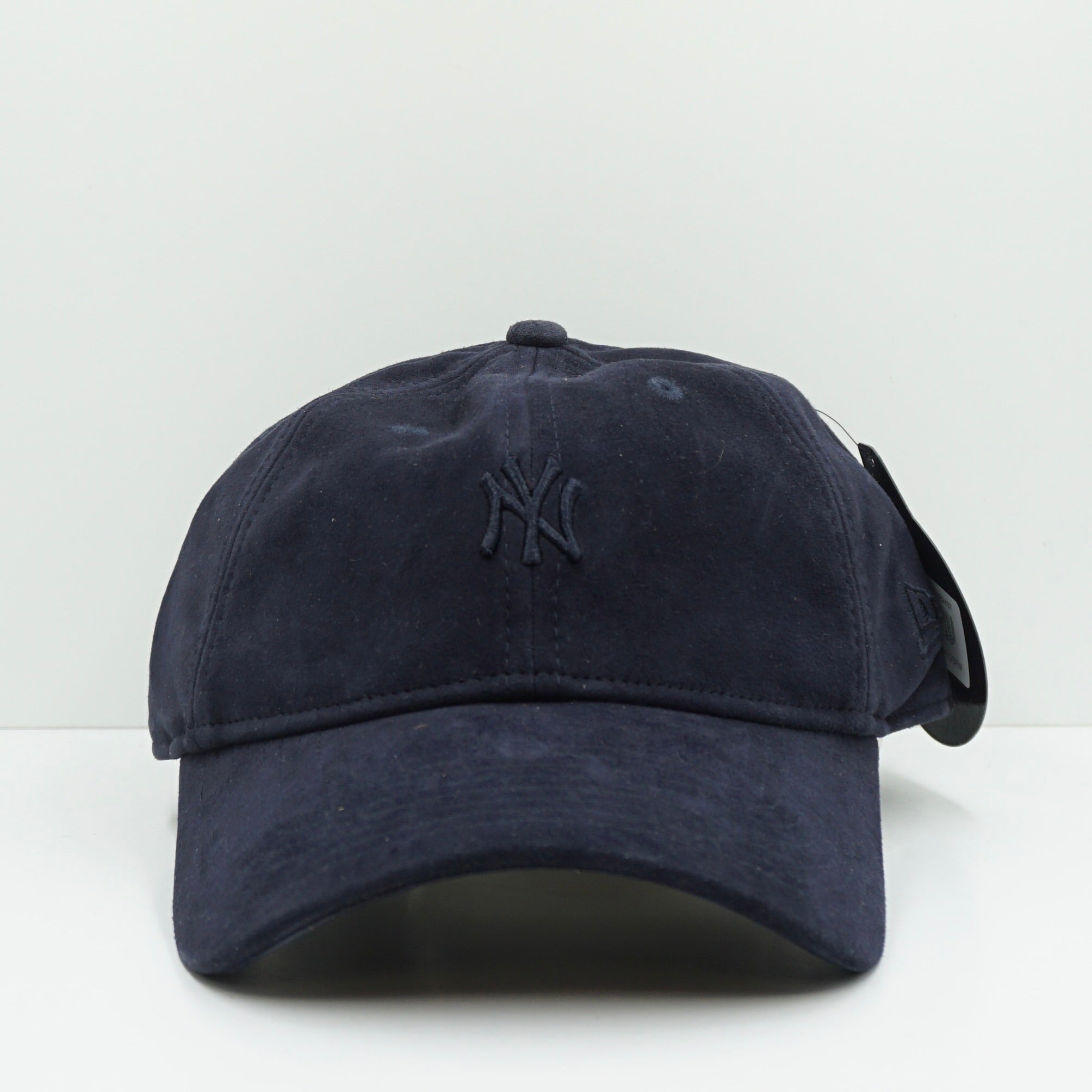 New Era New York Yankees Small Logo Navy Suede Adjustable Cap