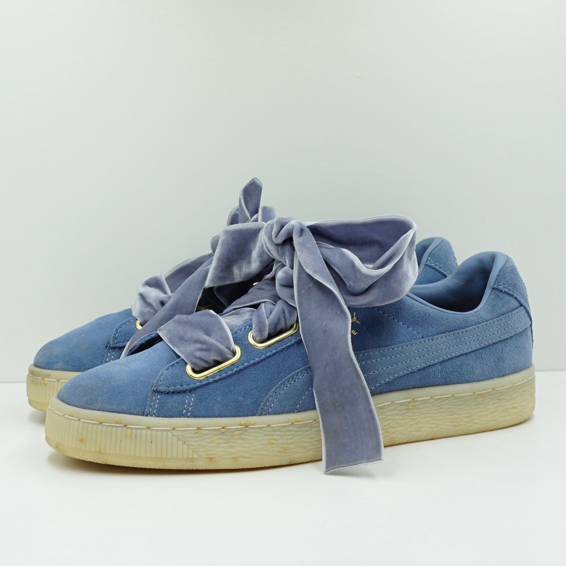 Puma Suede Heart Blue (W)
