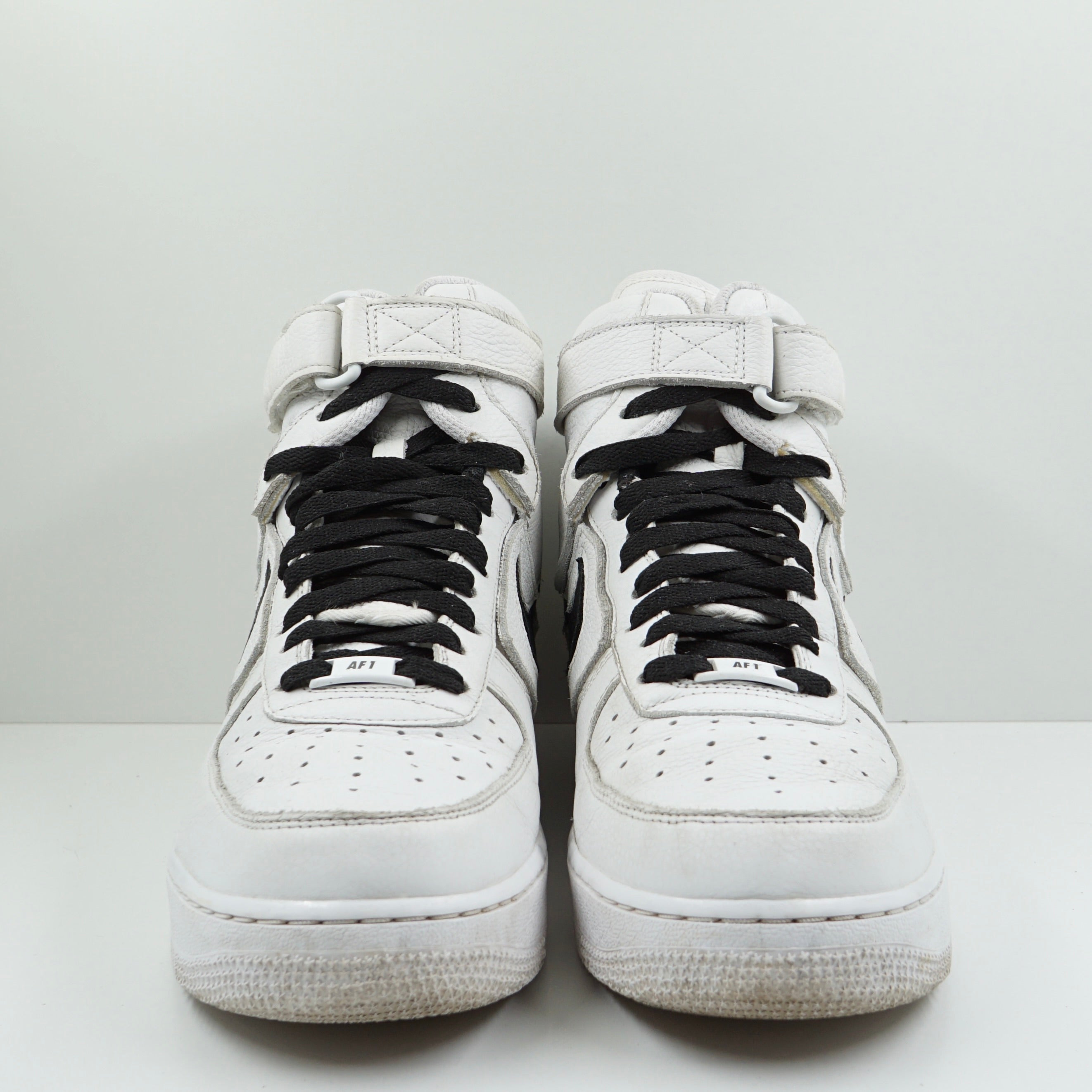 Nike NikeID Air Force 1 High White Velcro