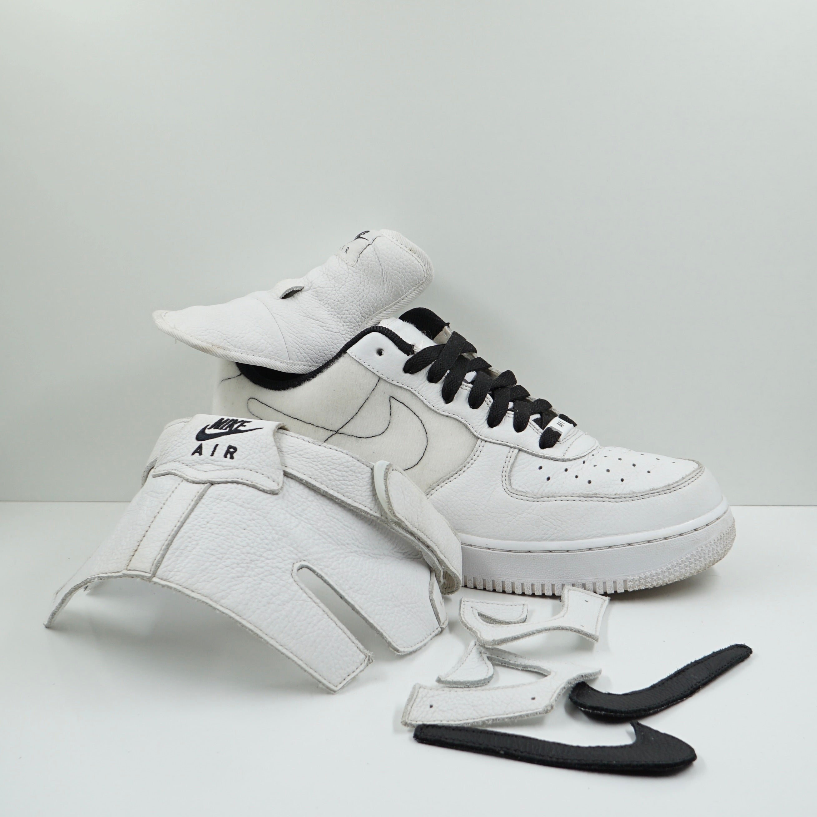 Nike NikeID Air Force 1 High White Velcro