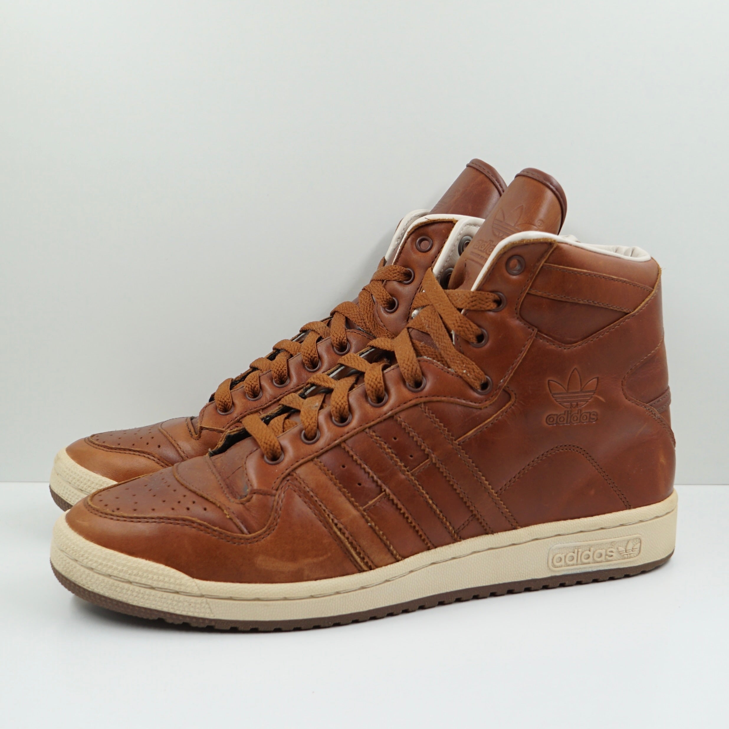 Adidas Originals Decade High Dark Brown Leather (2010)