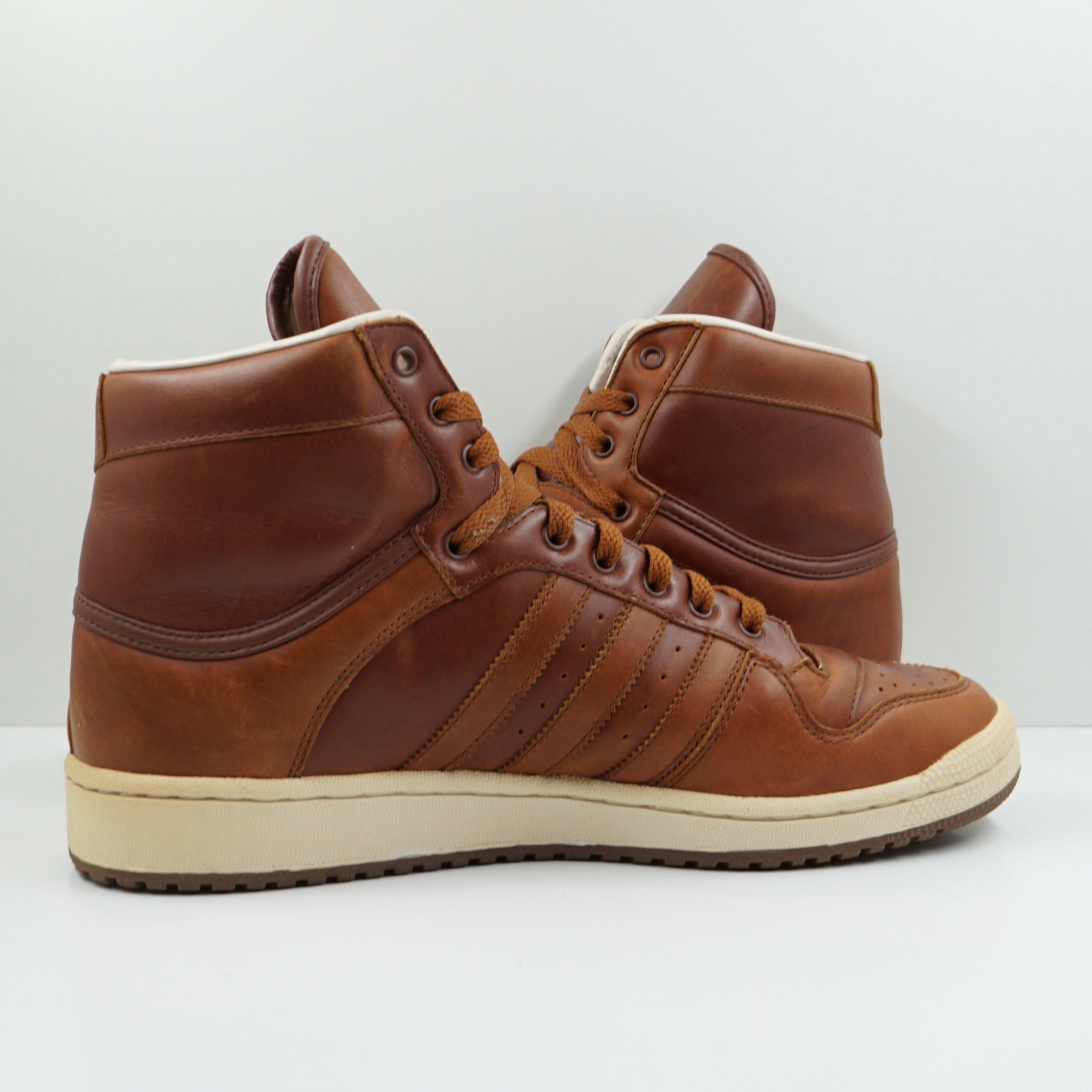 Adidas Originals Decade High Dark Brown Leather (2010)