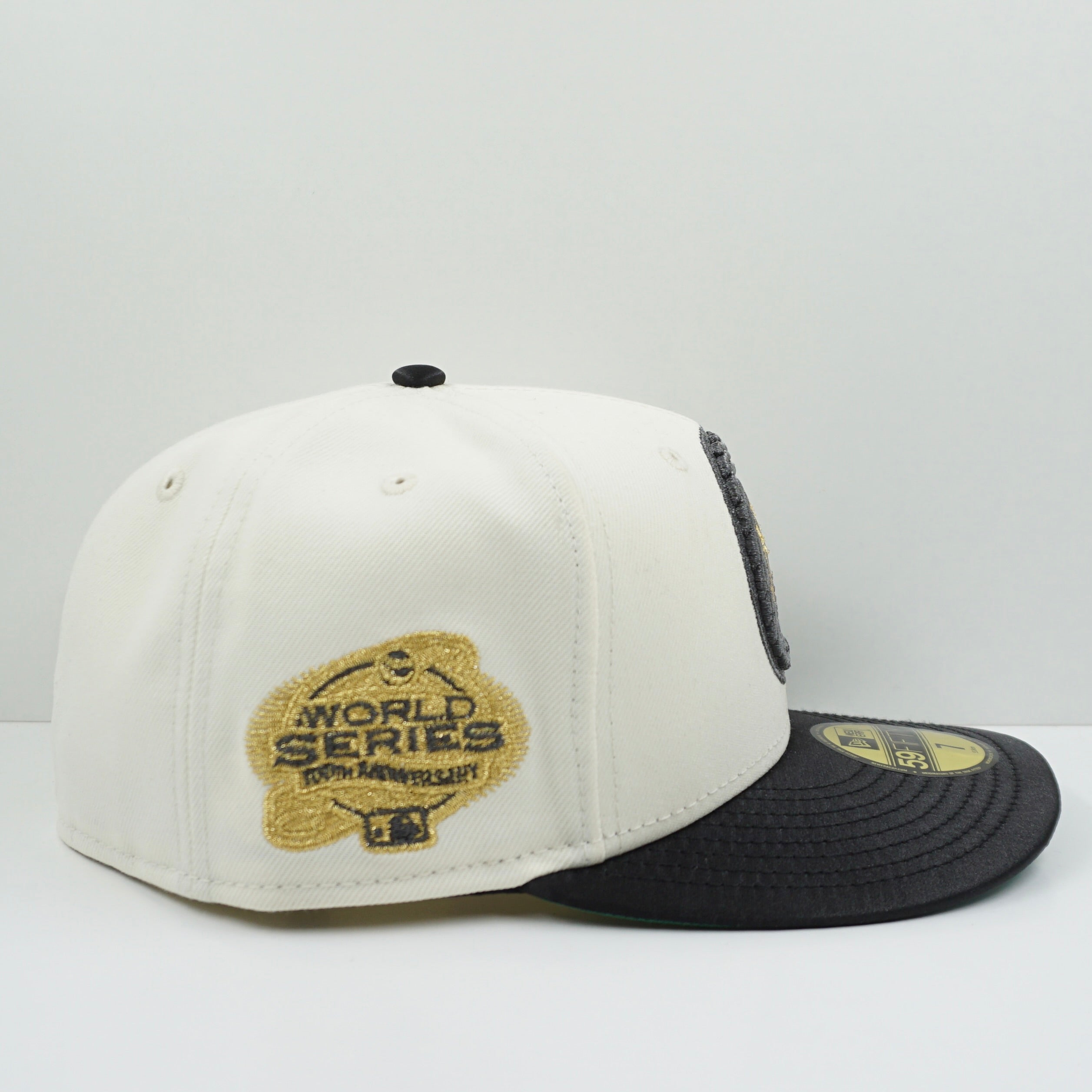 New Era Cooperstown Collection New York Yankees World Series 100TH Anniversary Two Tone Kelly Green UV Fitted Cap