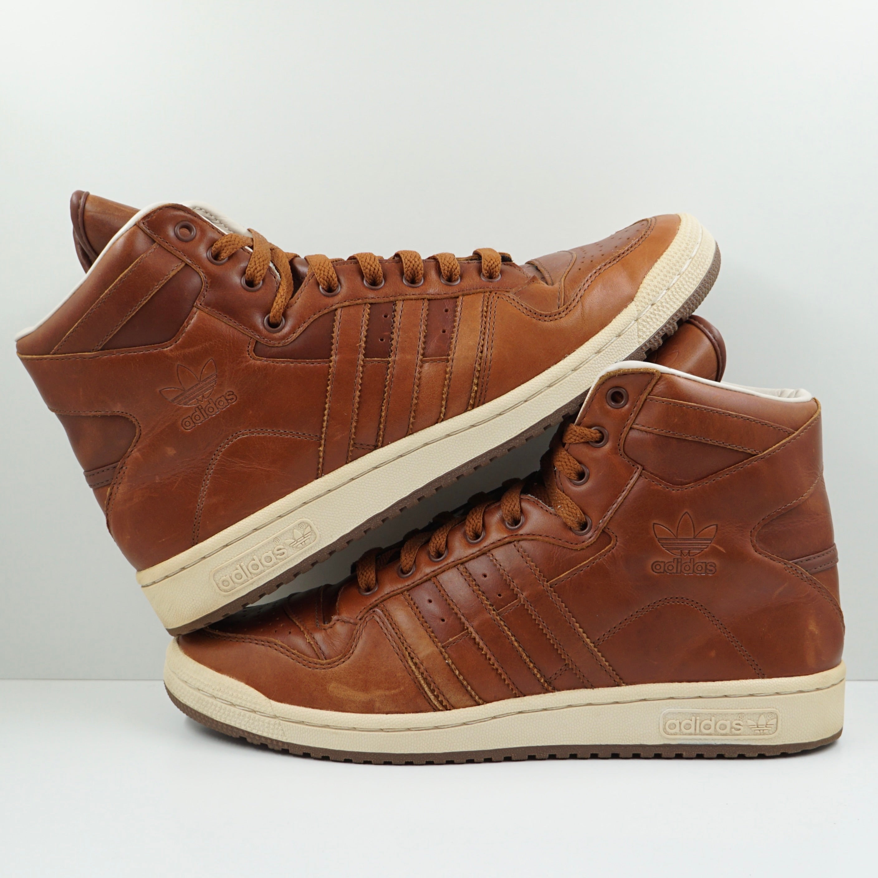 Adidas Originals Decade High Dark Brown Leather (2010)
