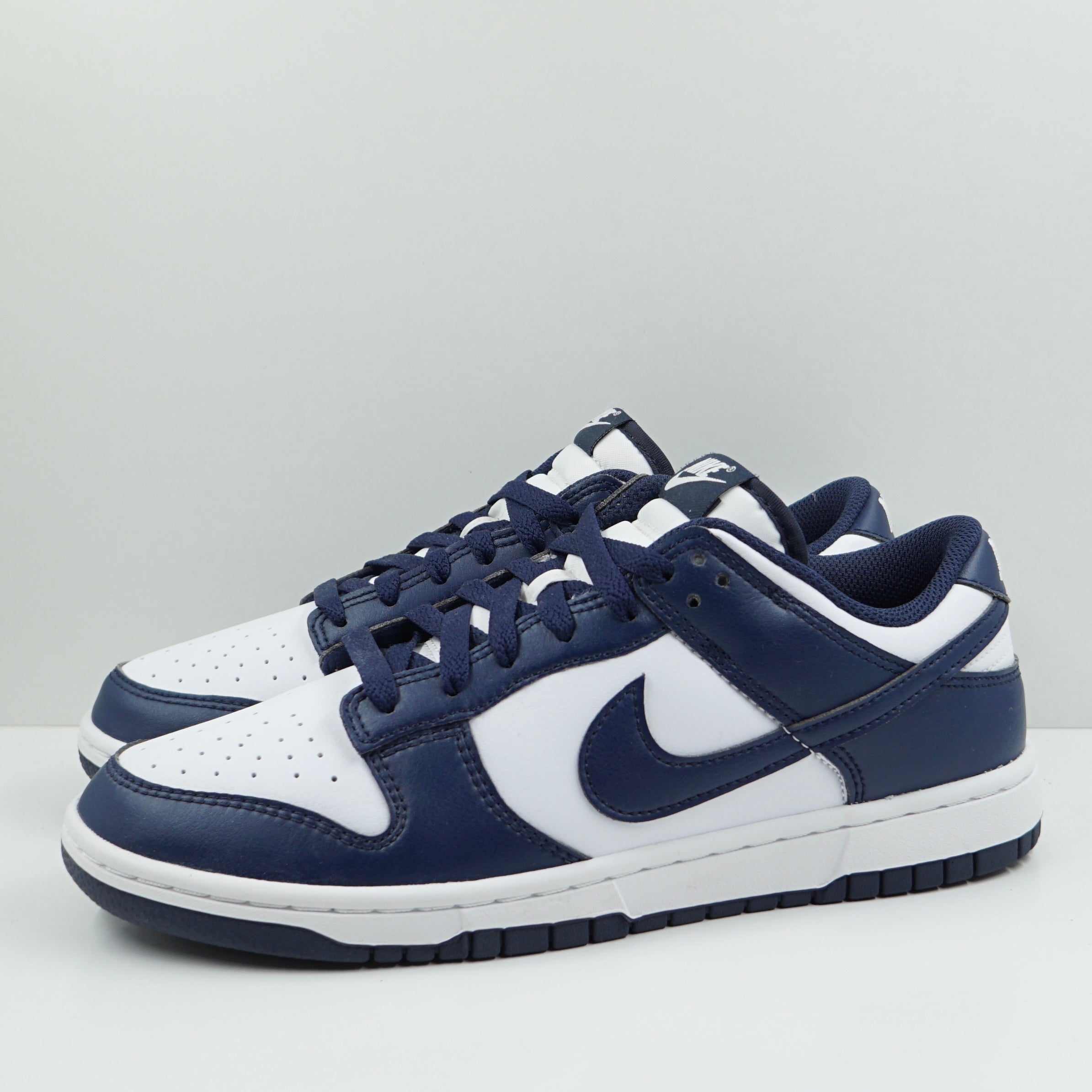 Nike Dunk Low White Midnight Navy