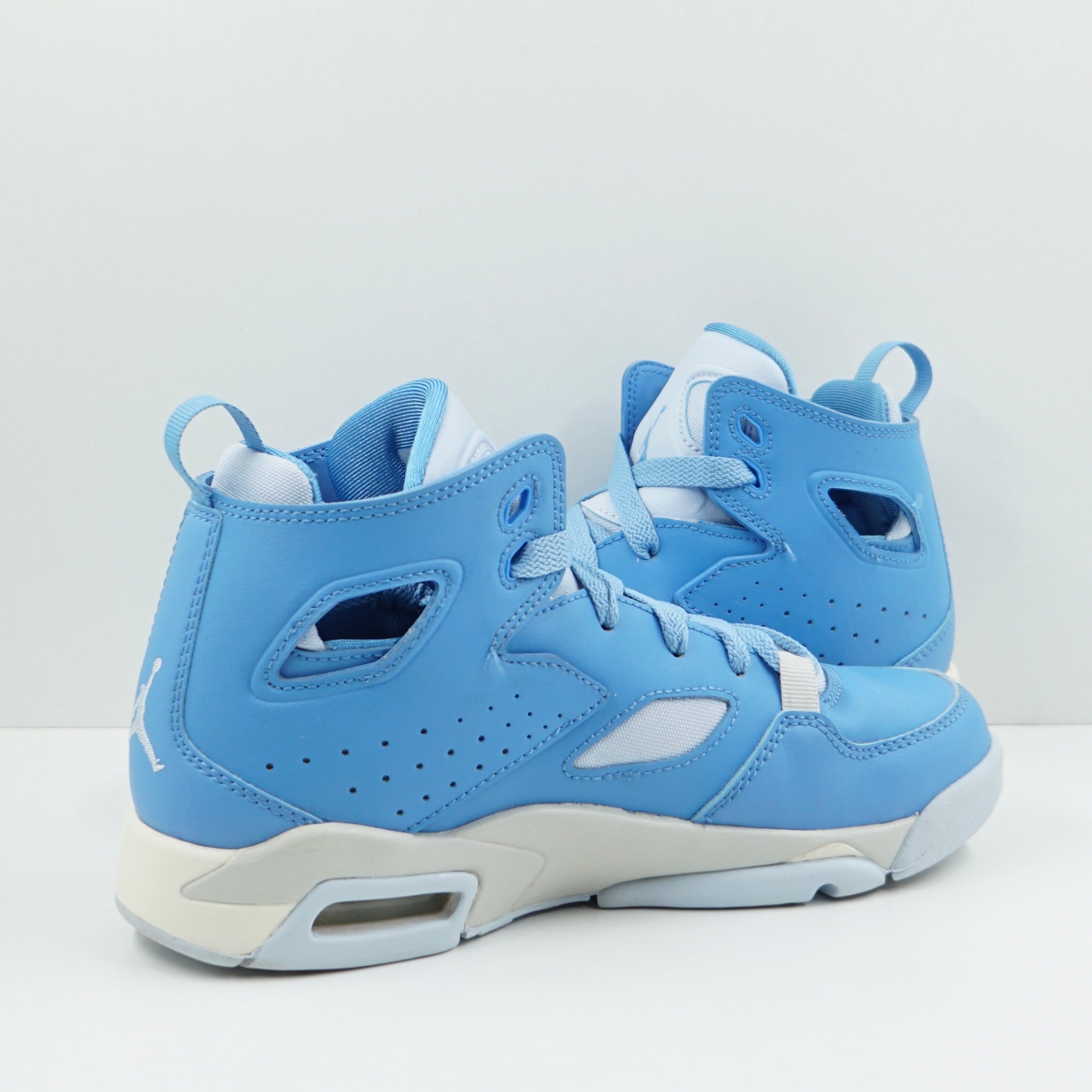 Jordan Flight Club '91 Legend Blue Pure Platinum Sail Hydrogen Blue (GS)