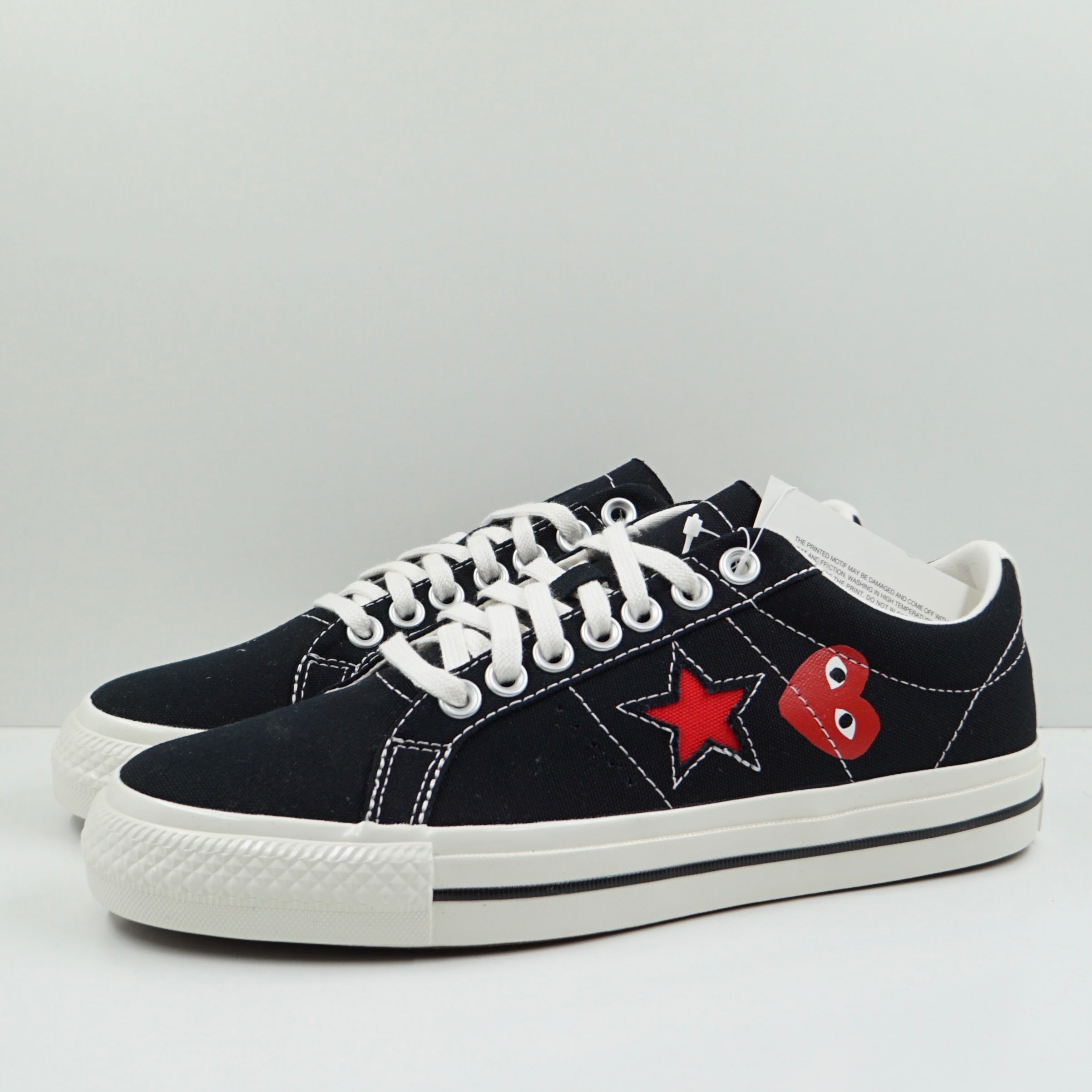 Converse One Star Ox Comme des Garcons PLAY Black