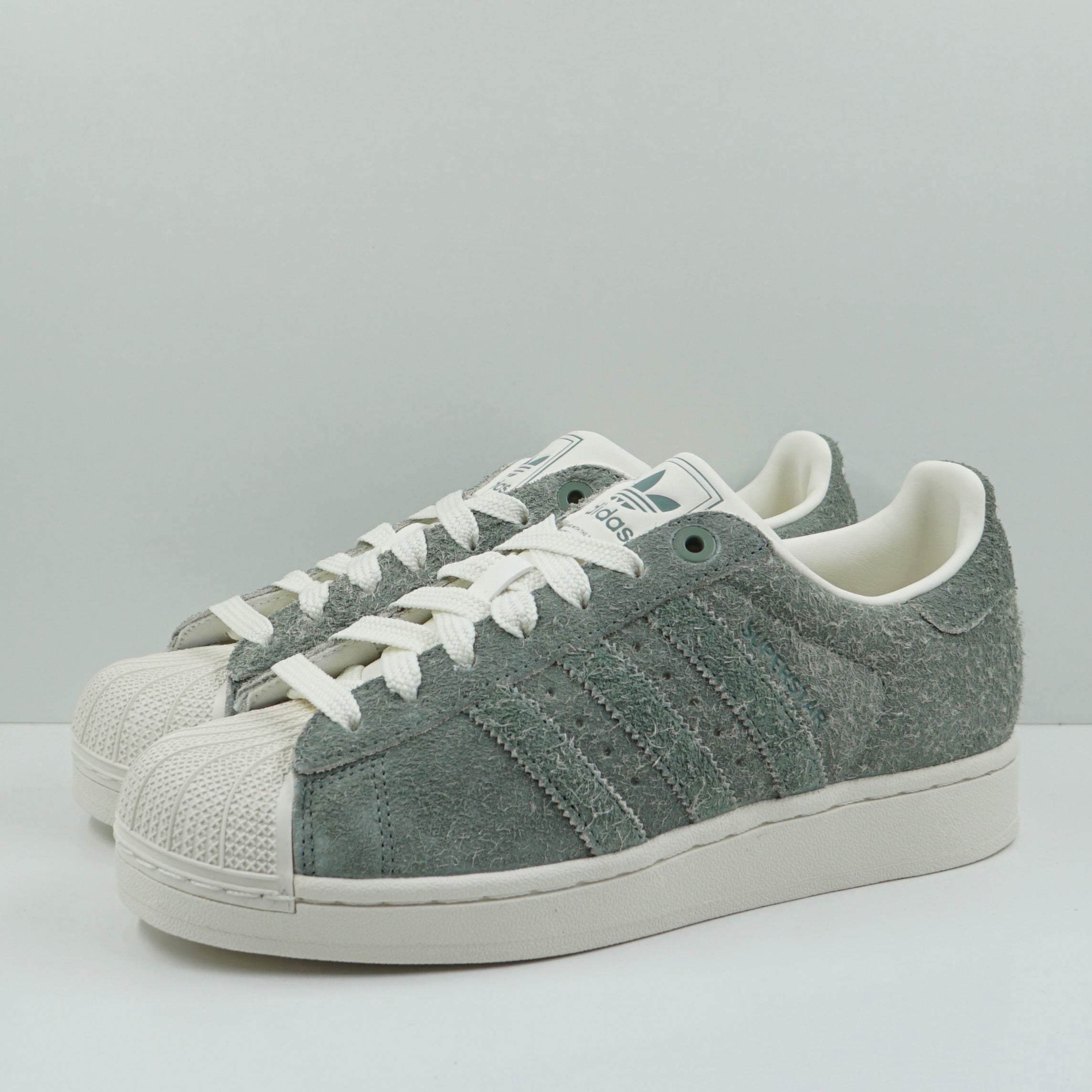 Adidas Superstar II Silver Coloured Green Off White