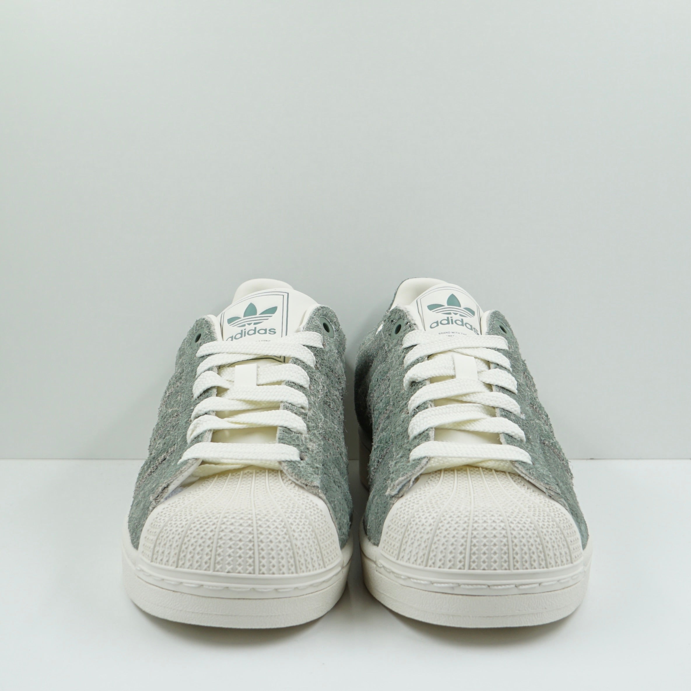 Adidas Superstar II Silver Coloured Green Off White