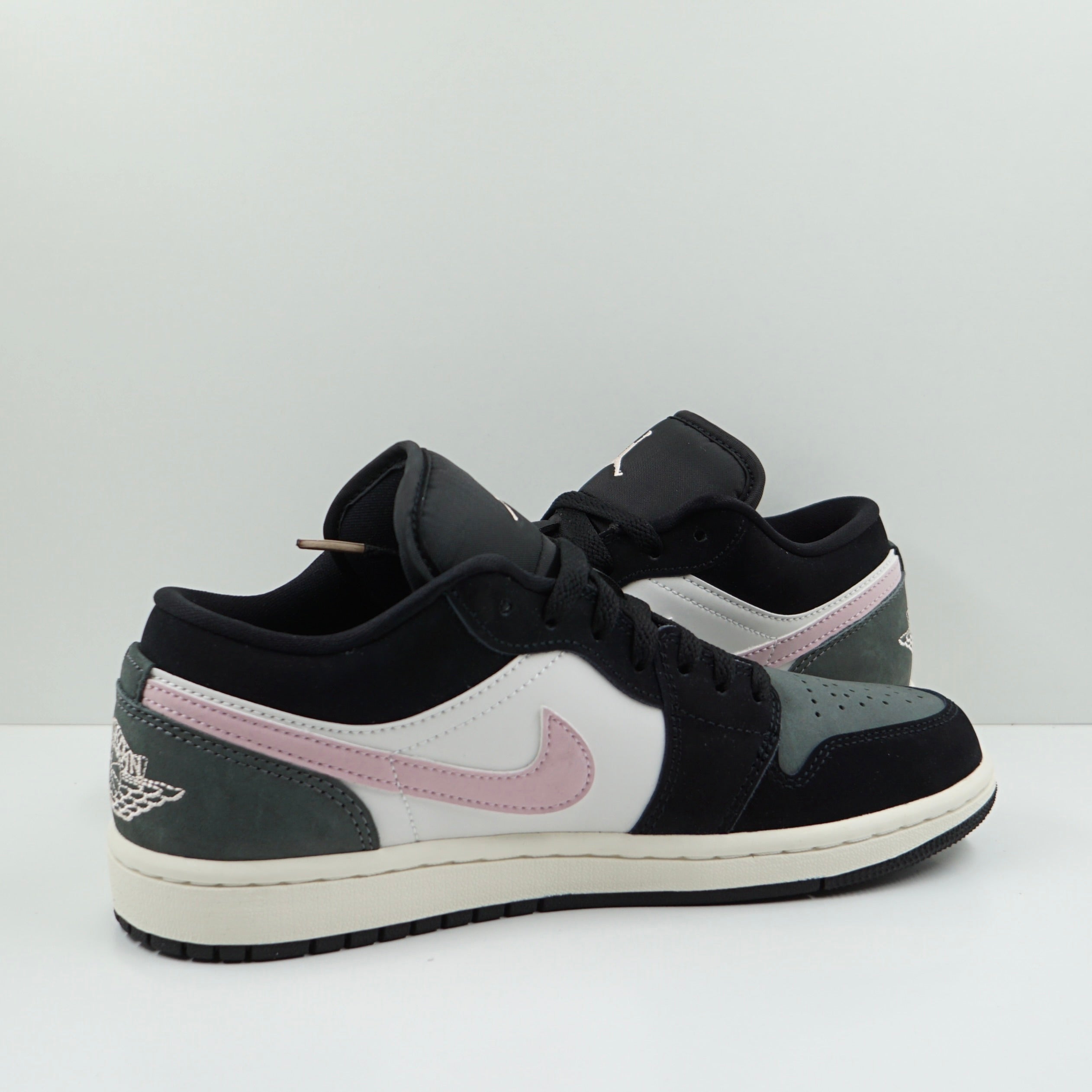 Jordan 1 Low SE Black Iced Carmine Iron Grey