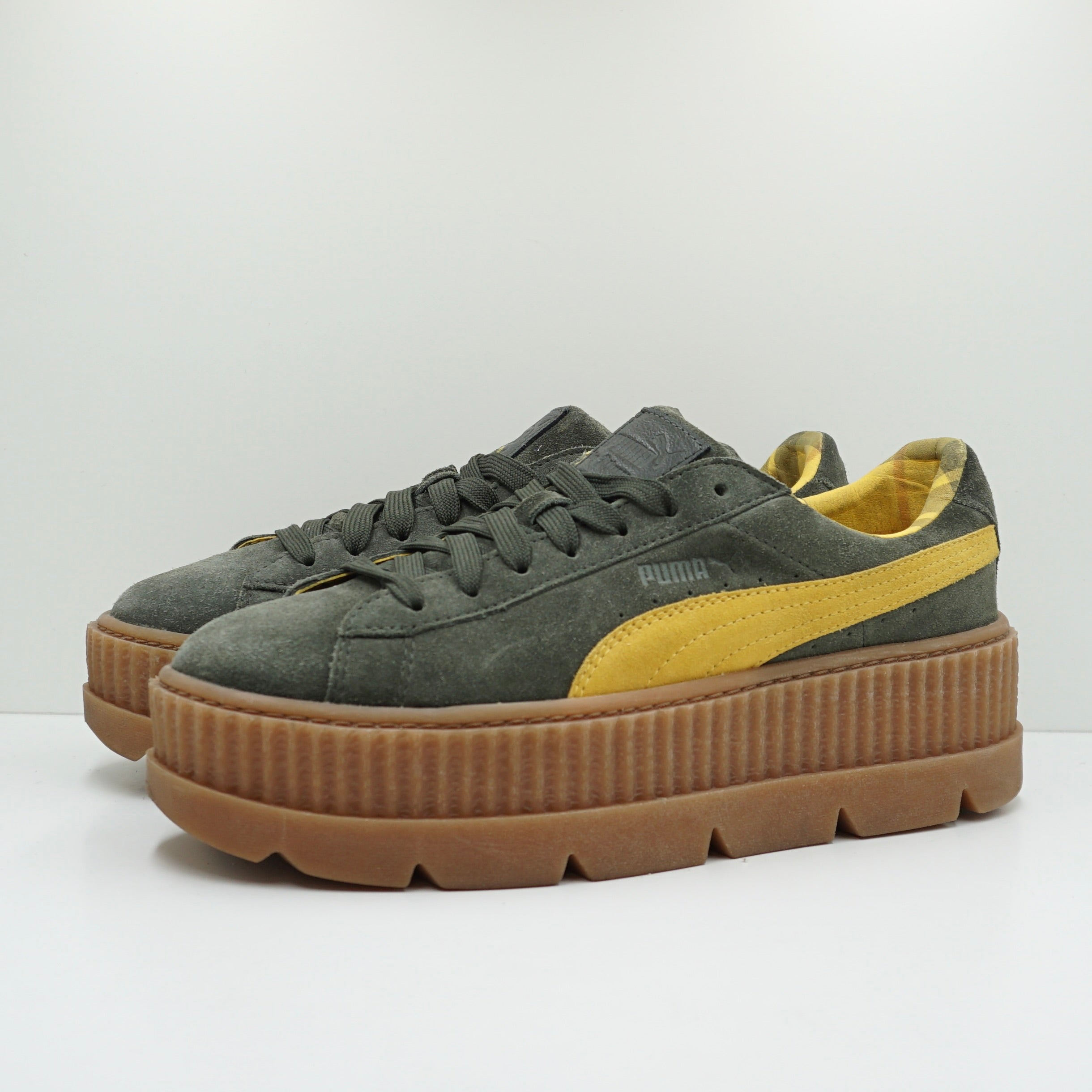 Puma Cleated Creeper Rihanna Fenty Suede Green (W)