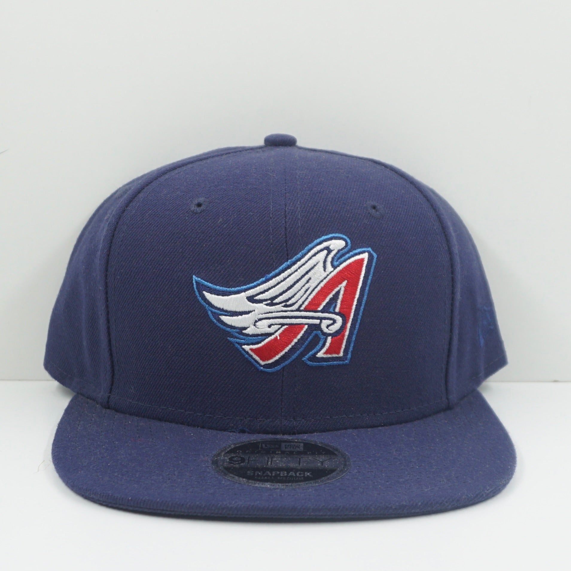 New Era MLB Coast To Coast Anaheim Angels Navy Snapback Cap