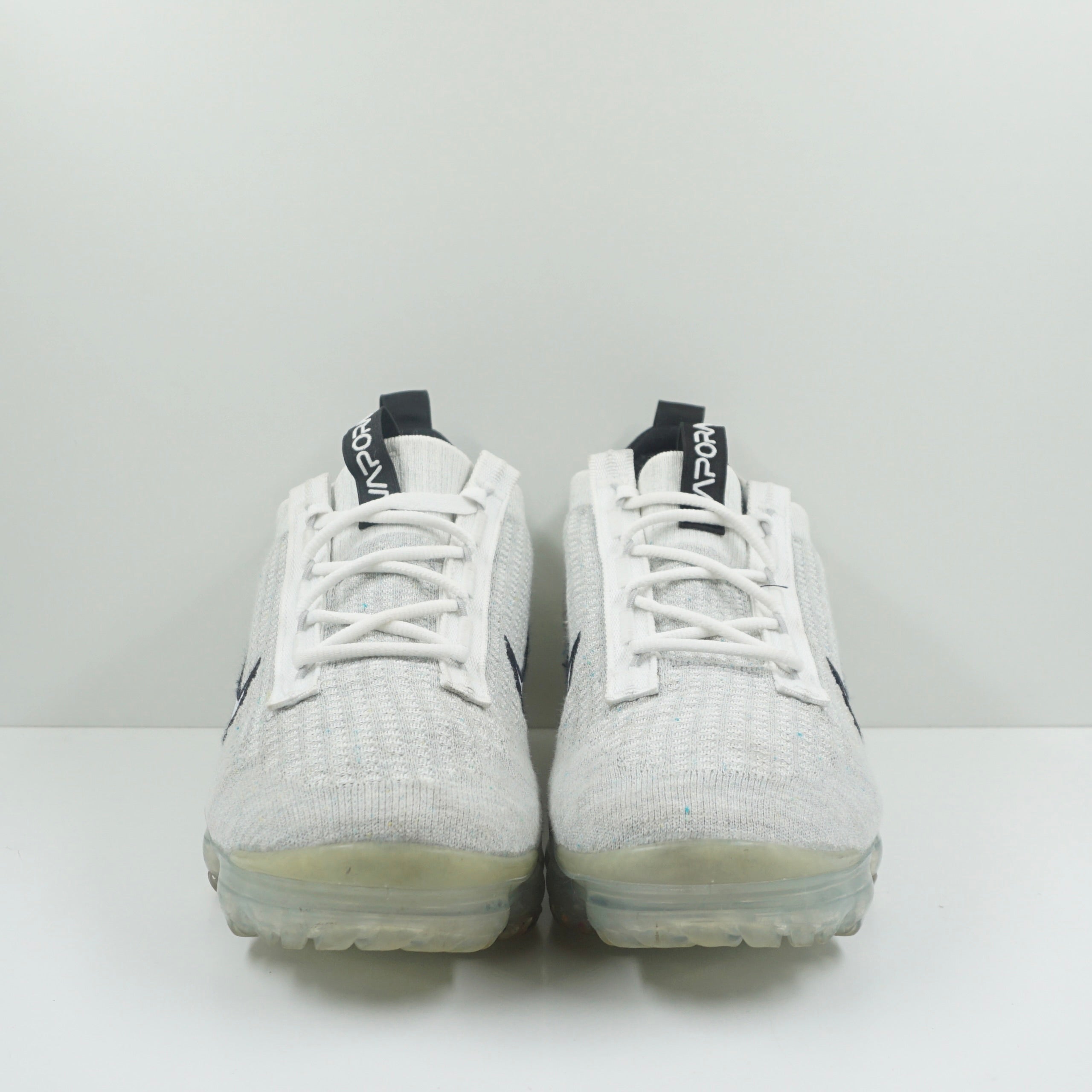 Nike Air VaporMax 2021 FK White Black Metallic Silver