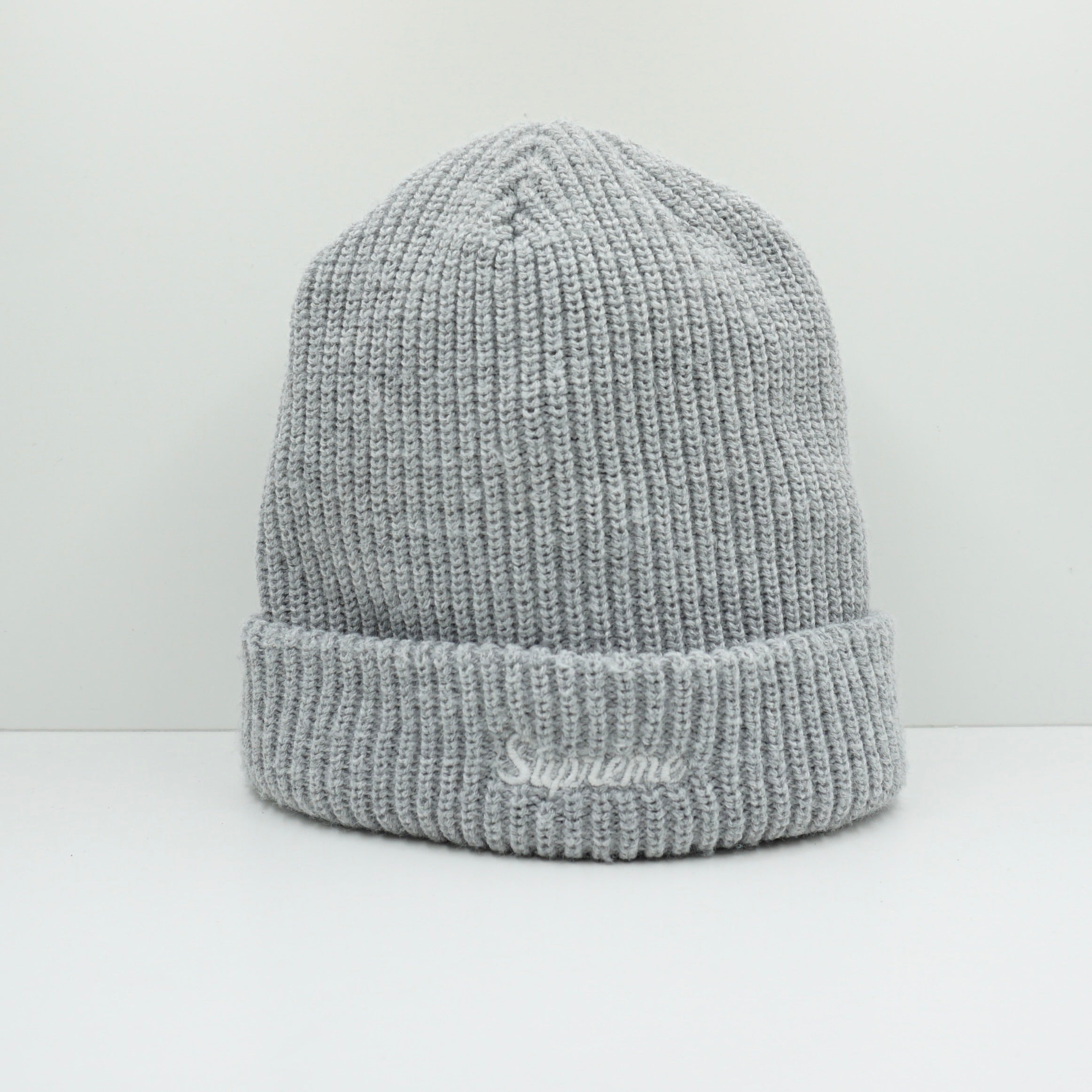 Supreme FW24 Loose Gauge Grey Beanie