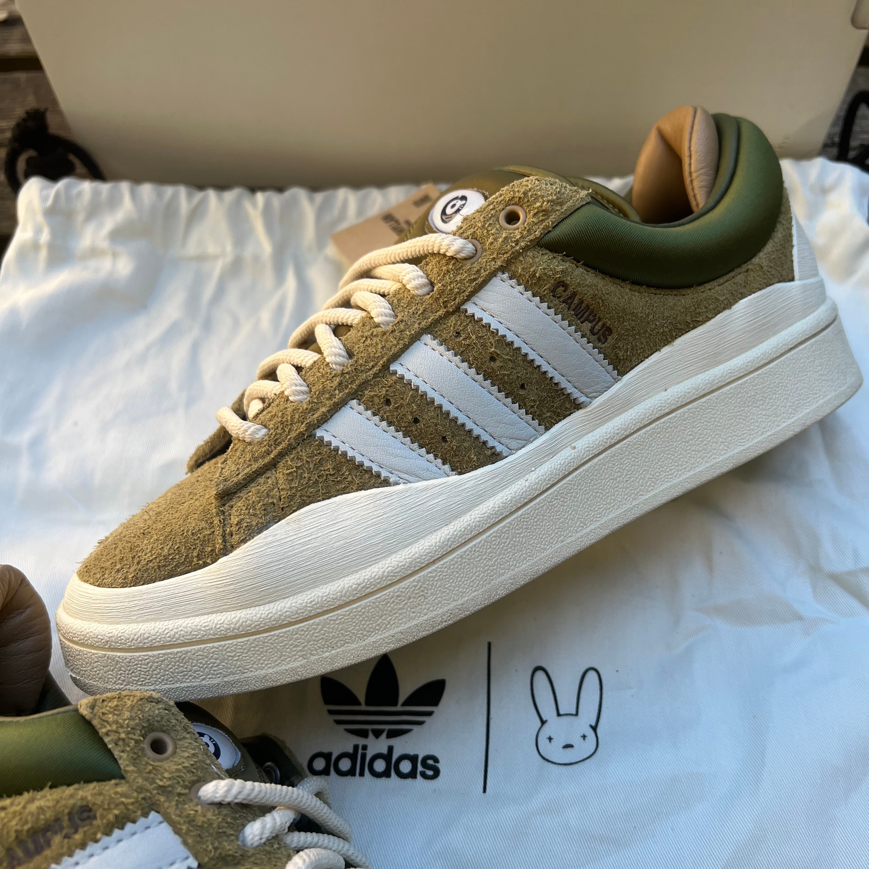 Adidas Campus Light Bad Bunny Wild Moss