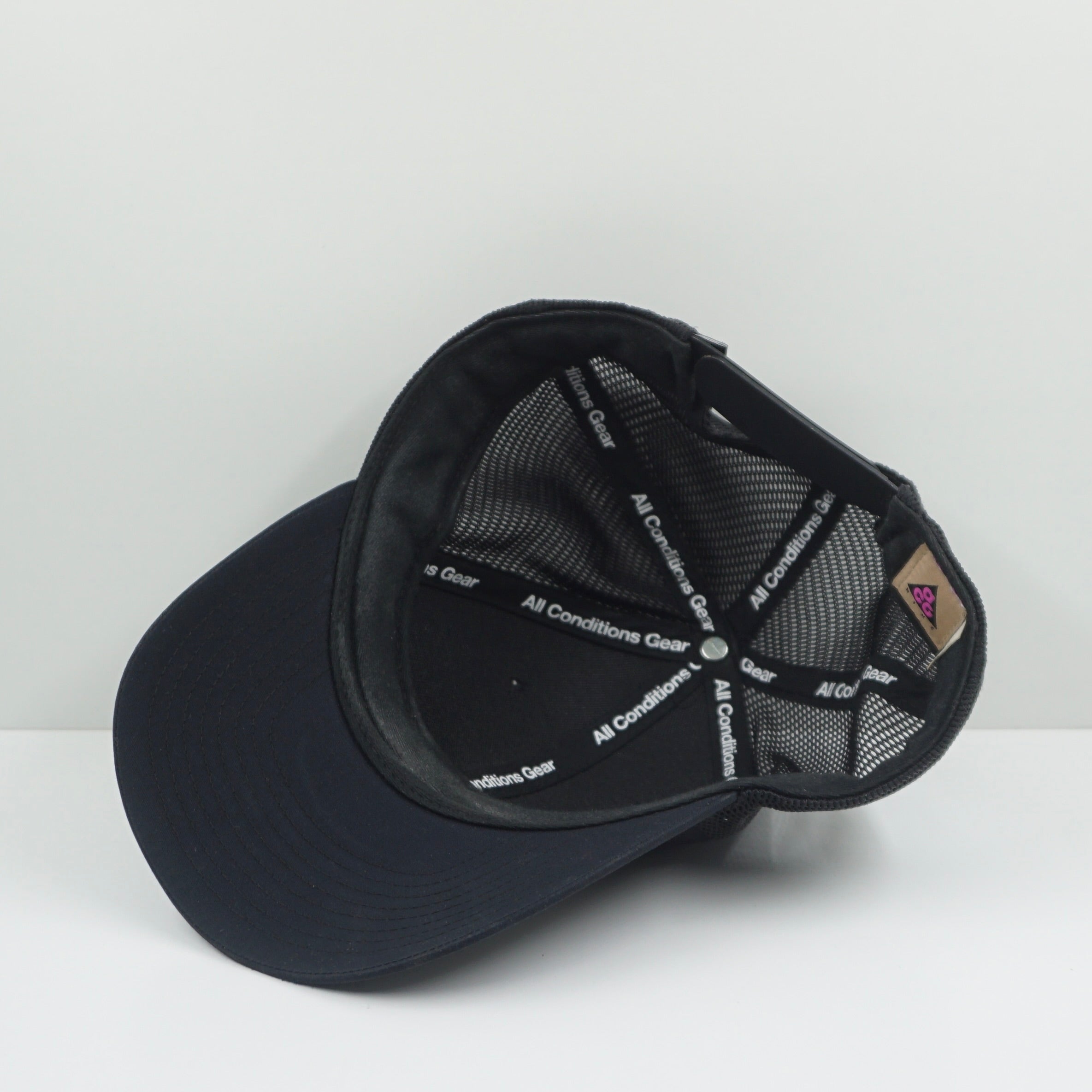 Nike ACG Black Trucker Snapback Cap