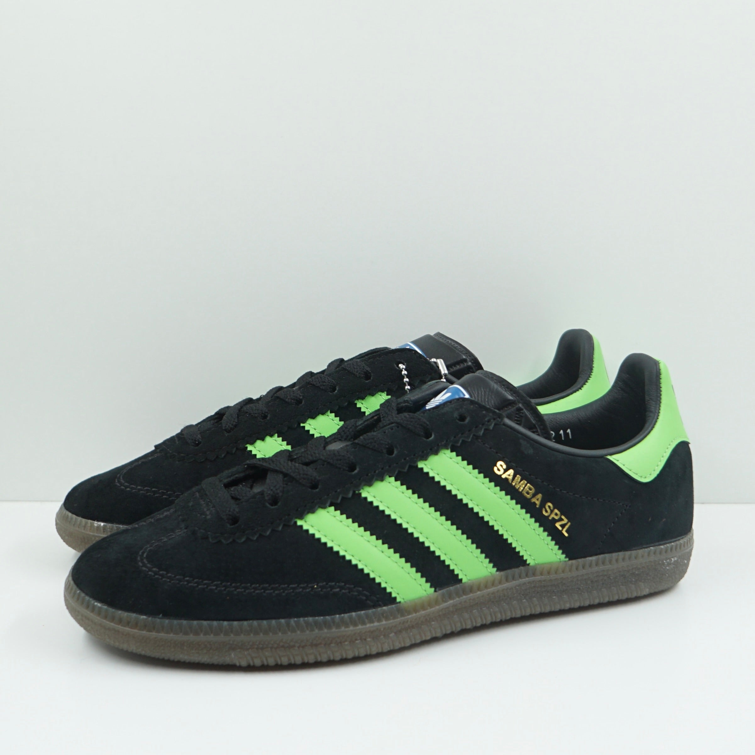 Adidas Samba Deco SPZL Black Lucid Lime