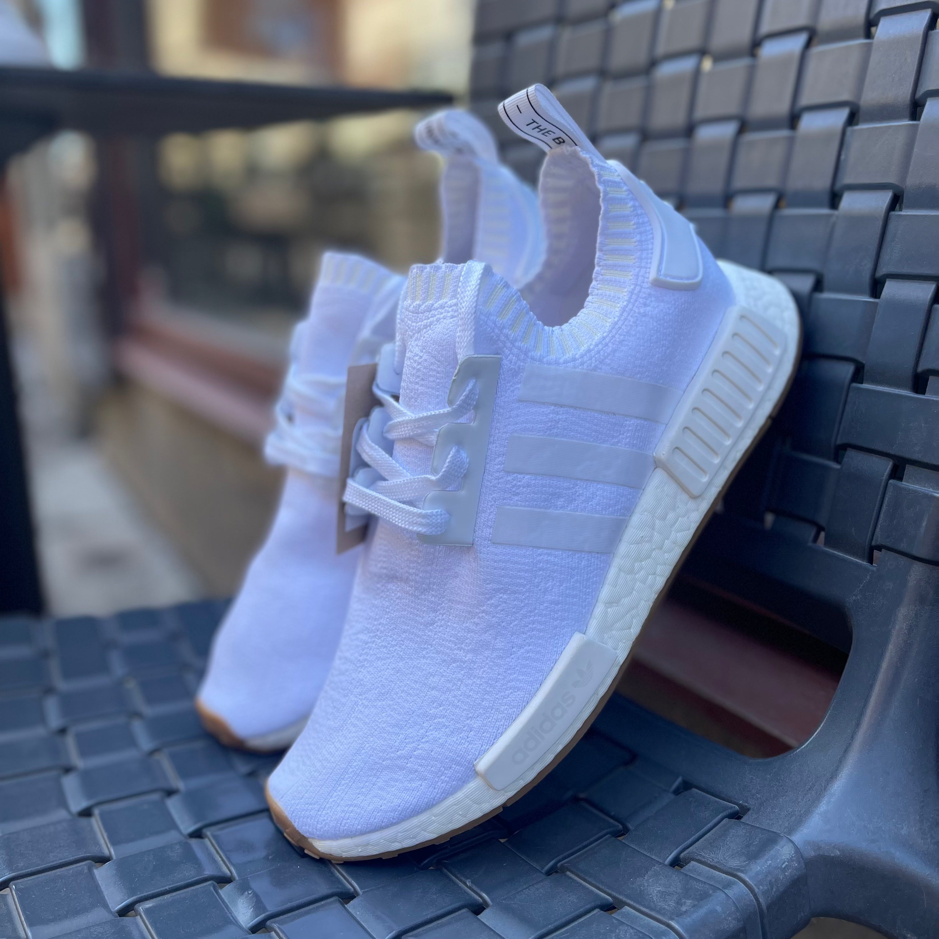 Adidas NMD R1 Gum Pack White