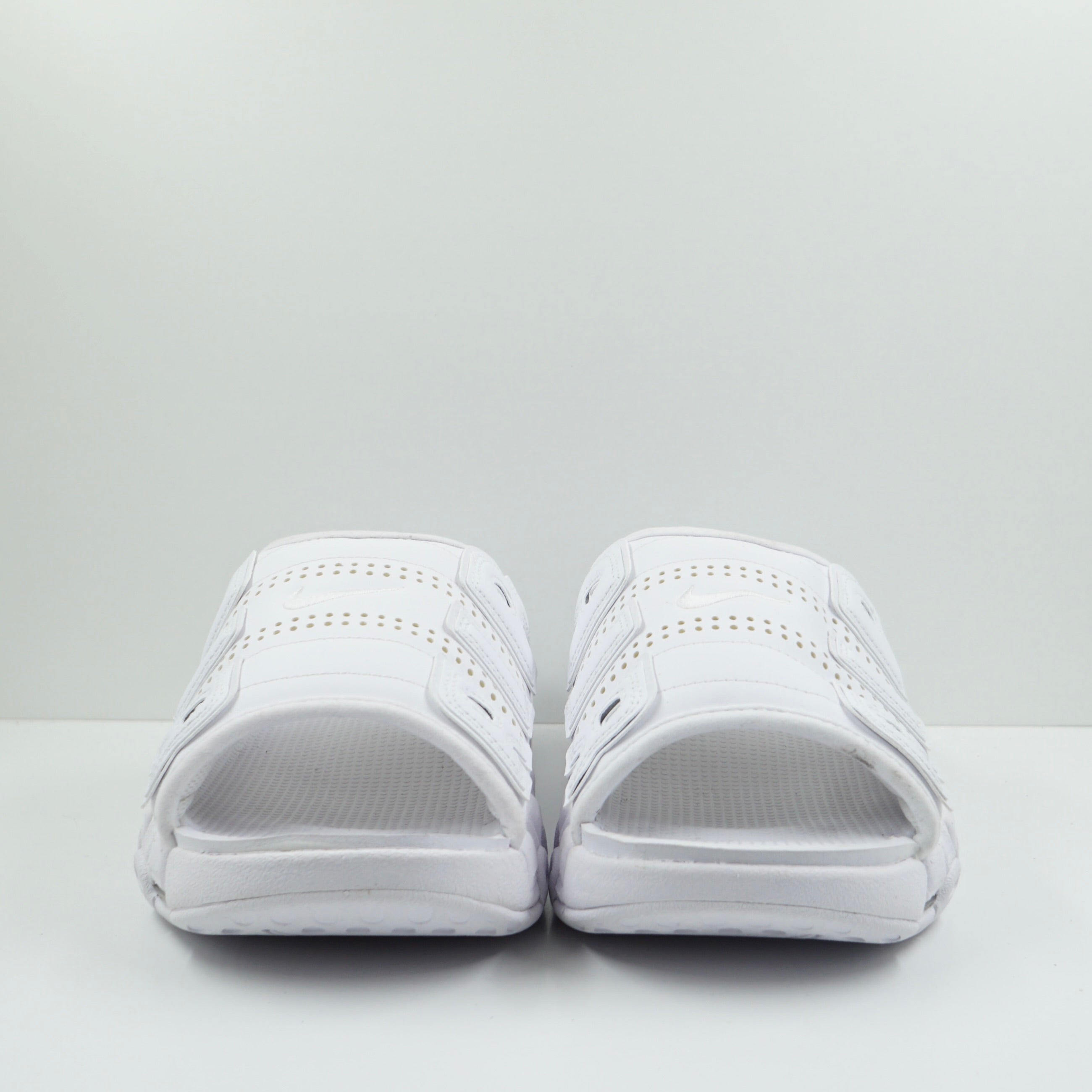 Nike Air More Uptempo Slide Triple White