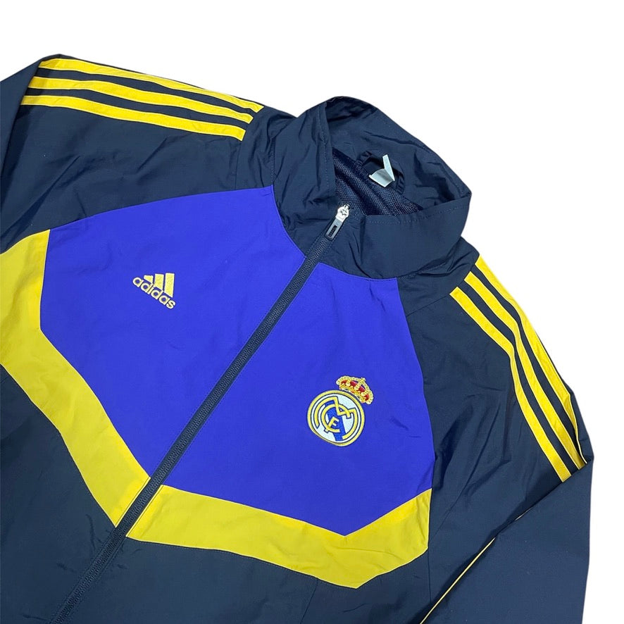 Adidas Real Madrid 2023/2024 Woven Football Wind Jacket