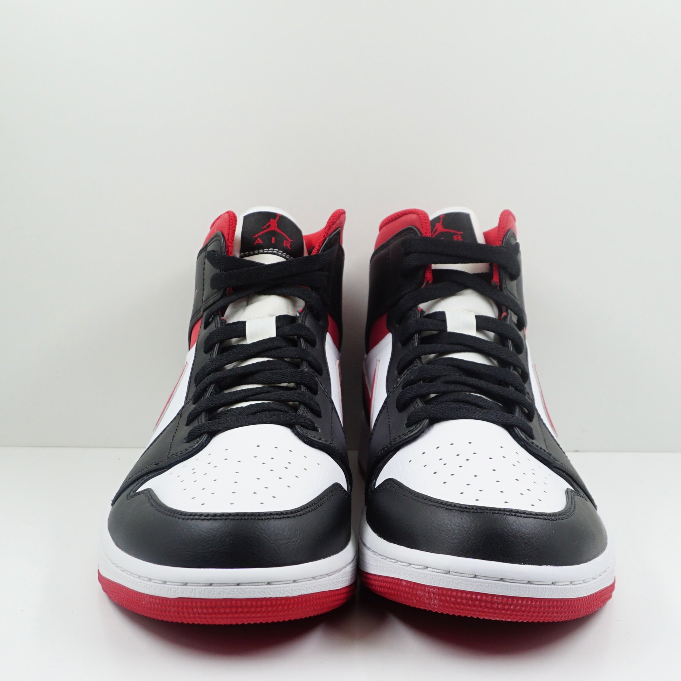 Jordan 1 Mid Gym Red Black White (2021)