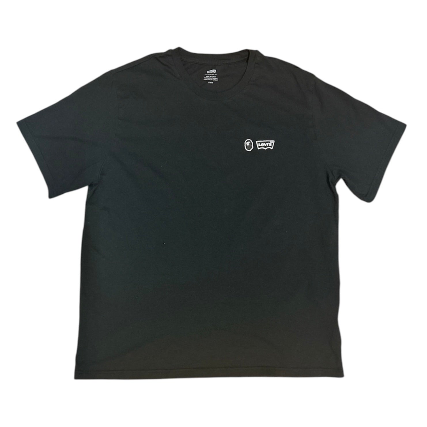 A Bathing Ape x Levi's SS21 Black Tshirt