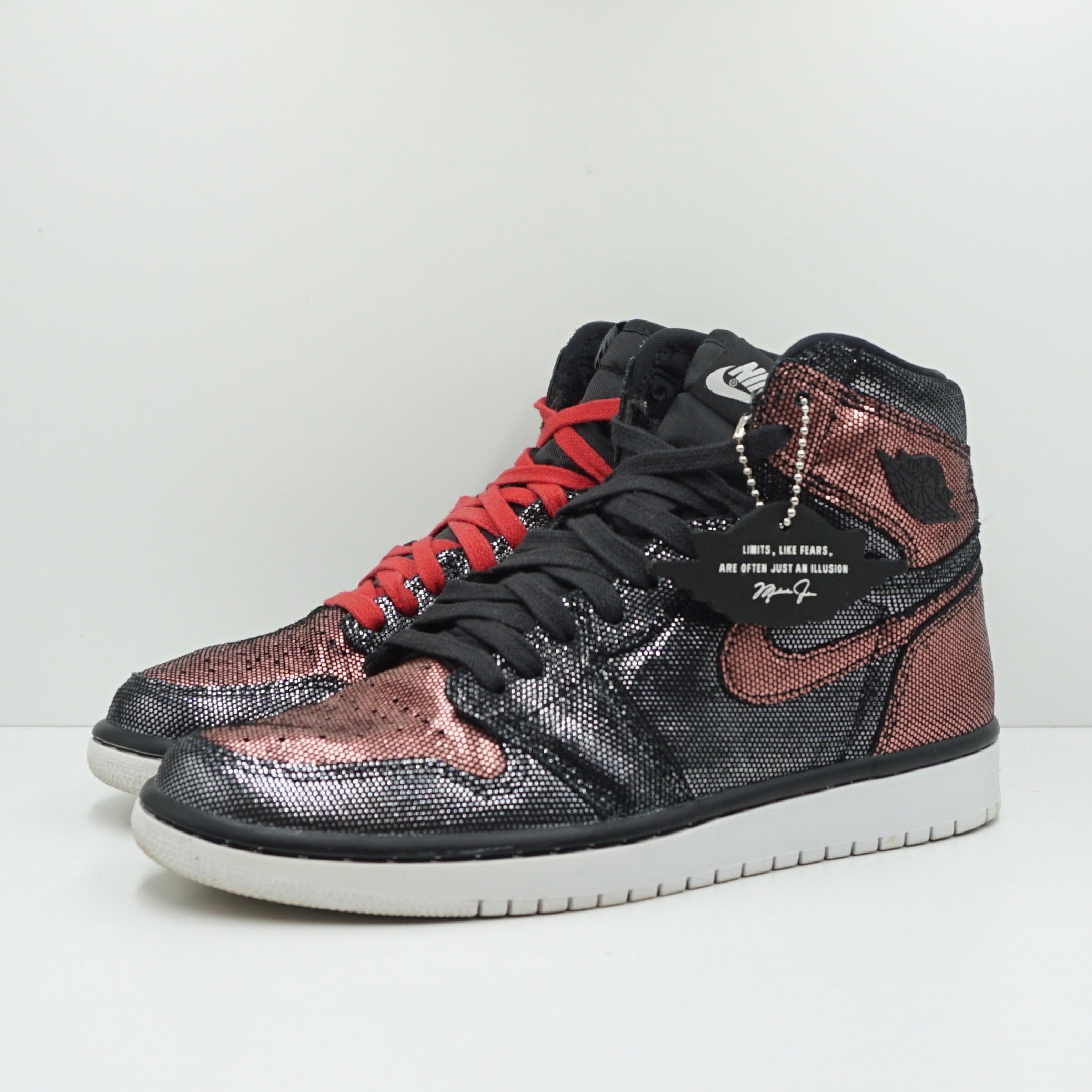 Jordan 1 Retro High Fearless Metallic Rose Gold (W)