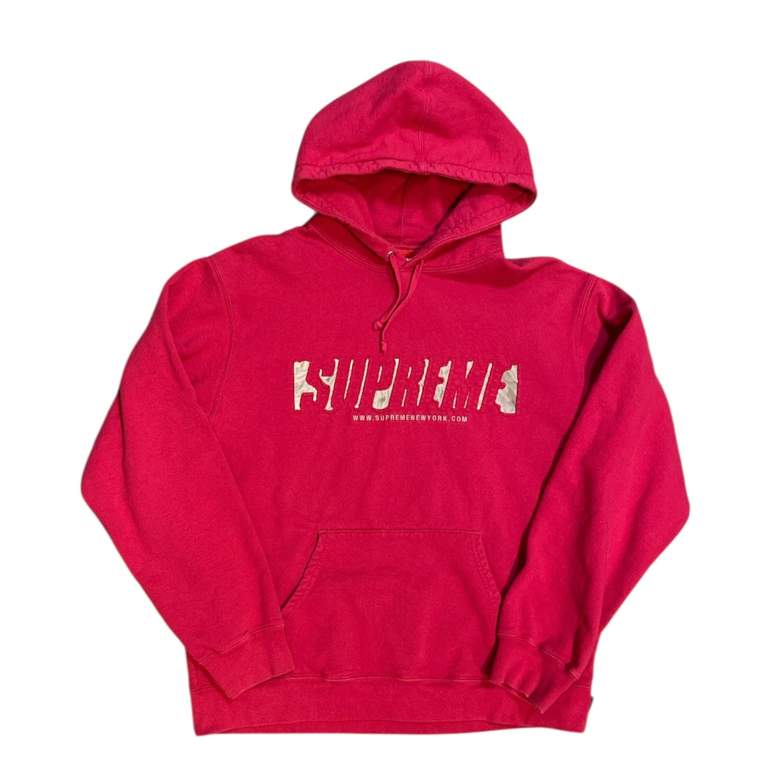 Supreme SS20 Reflective Cutout Hooded Sweartshirt