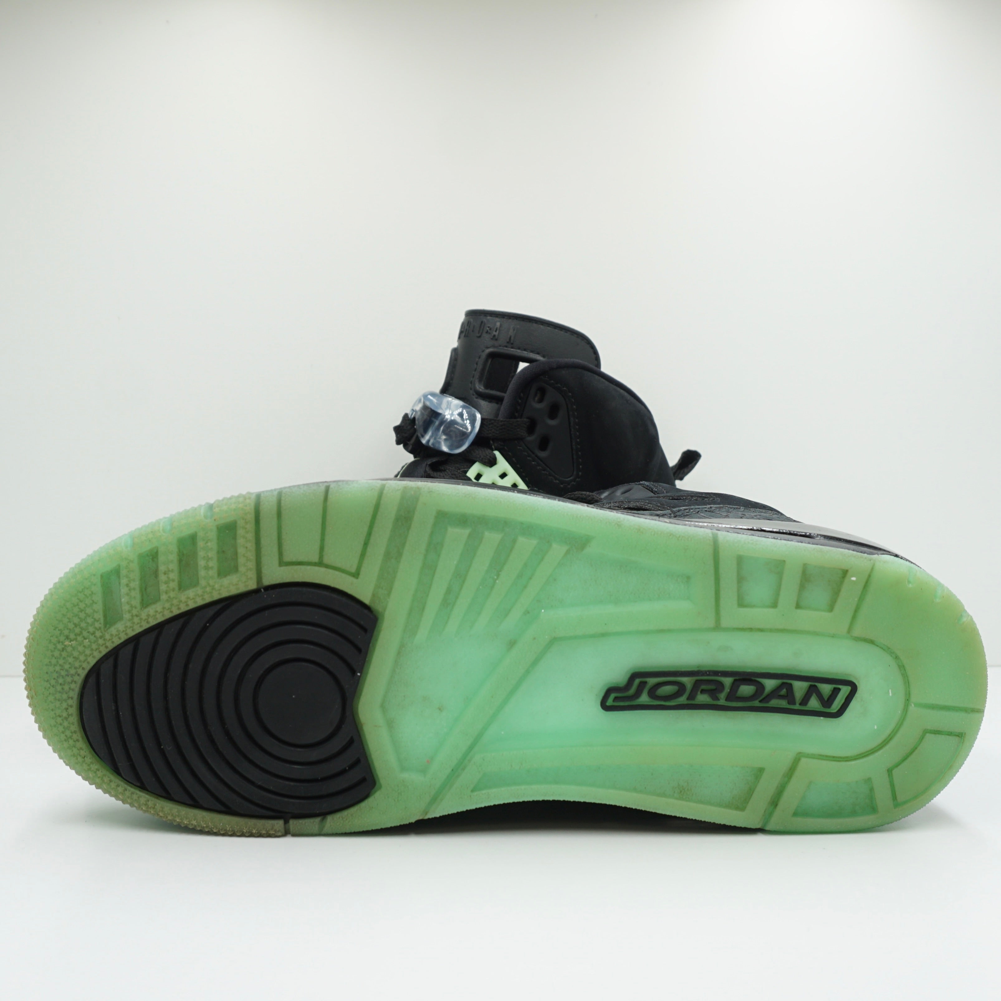 Jordan Spizike Black Green Glow