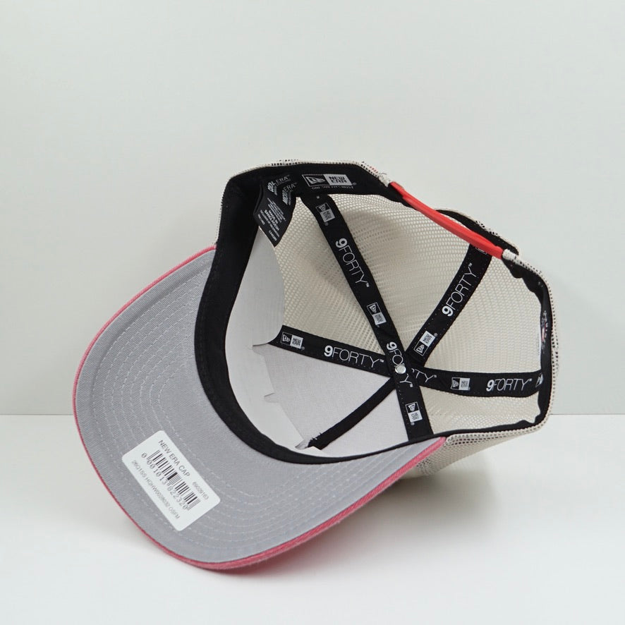 New Era Saint Louis Cardinals Beige Washed Pink M-Crown Snapback Cap