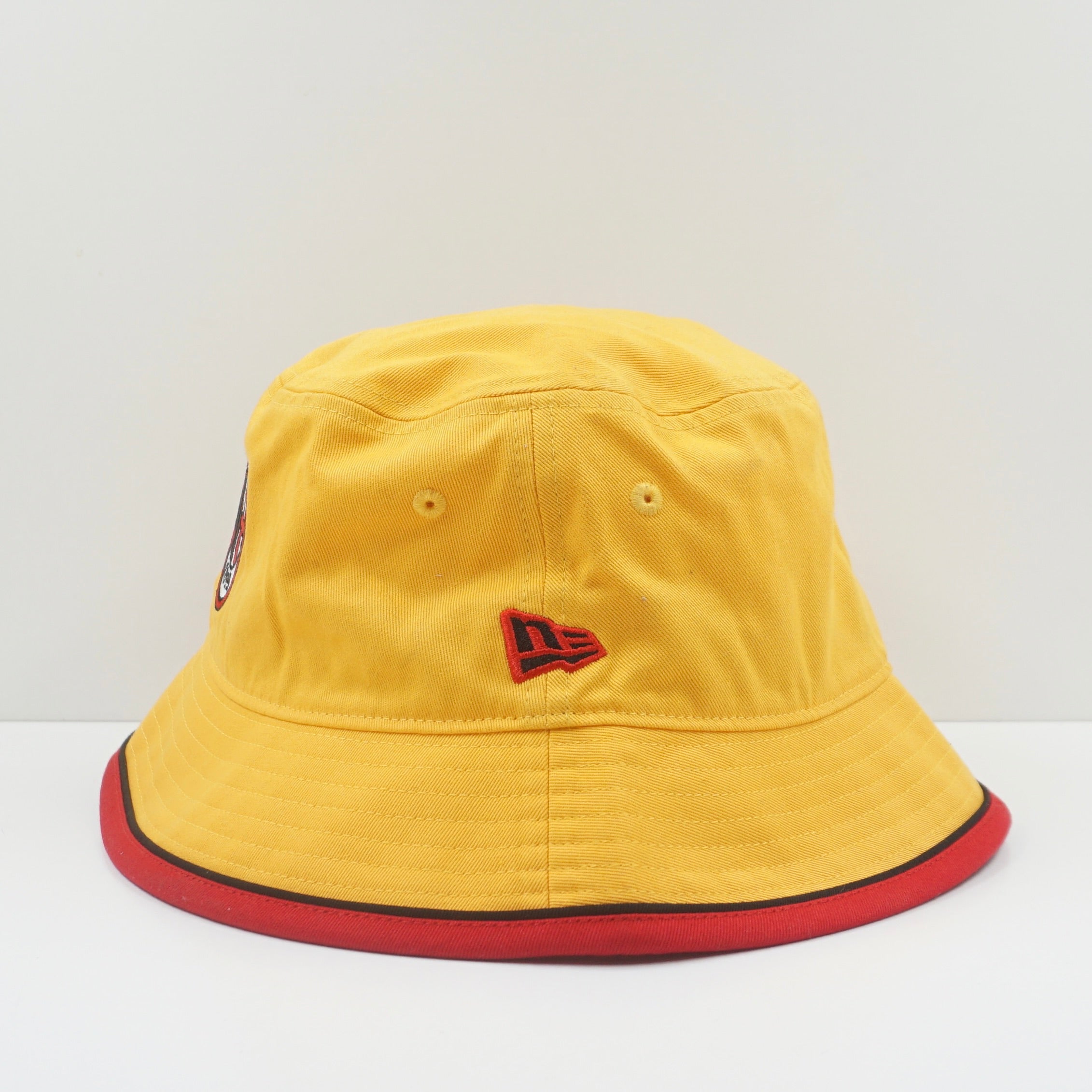 New Era AC Milan Yellow Red Bucket Hat