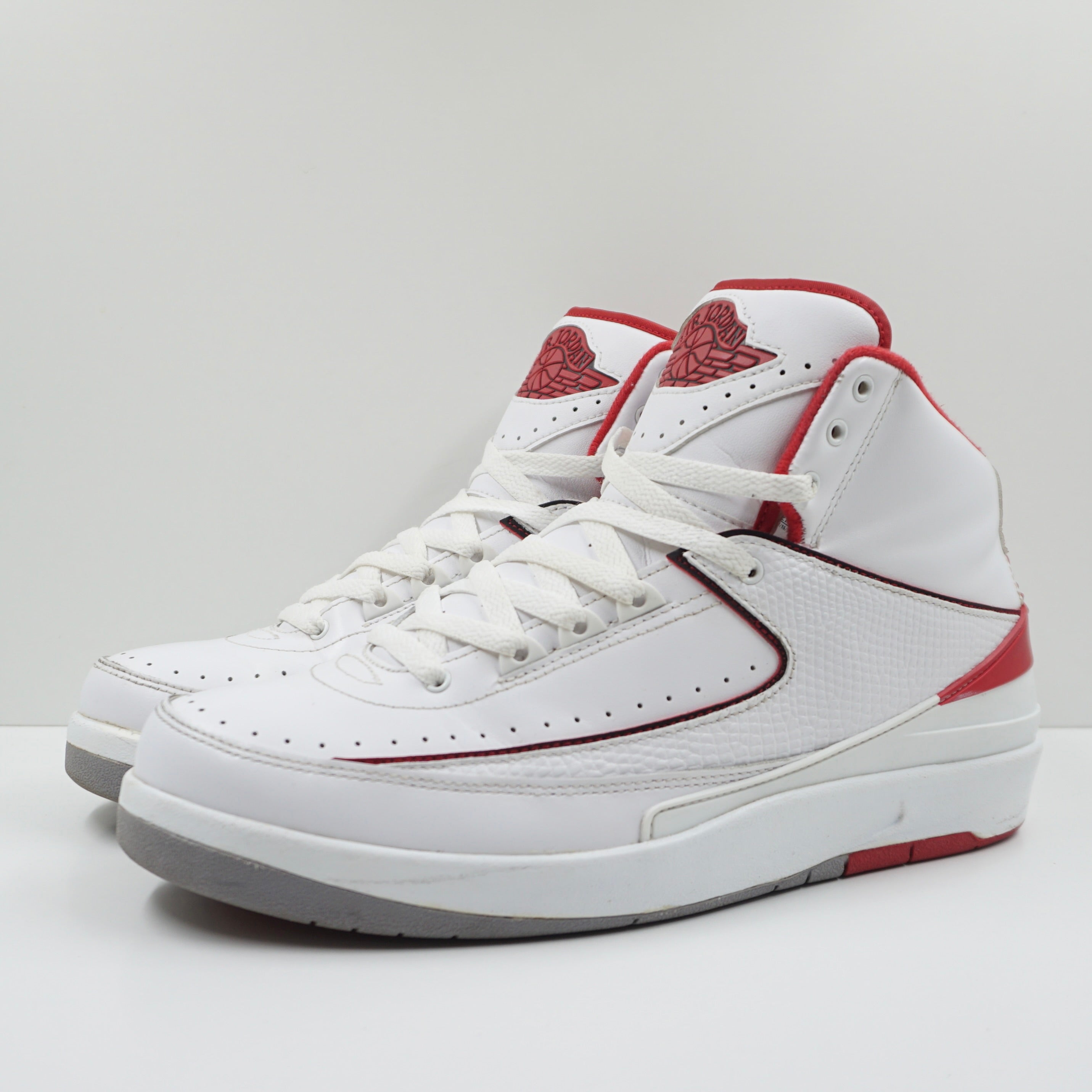 Jordan 2 Retro White Red (2014)